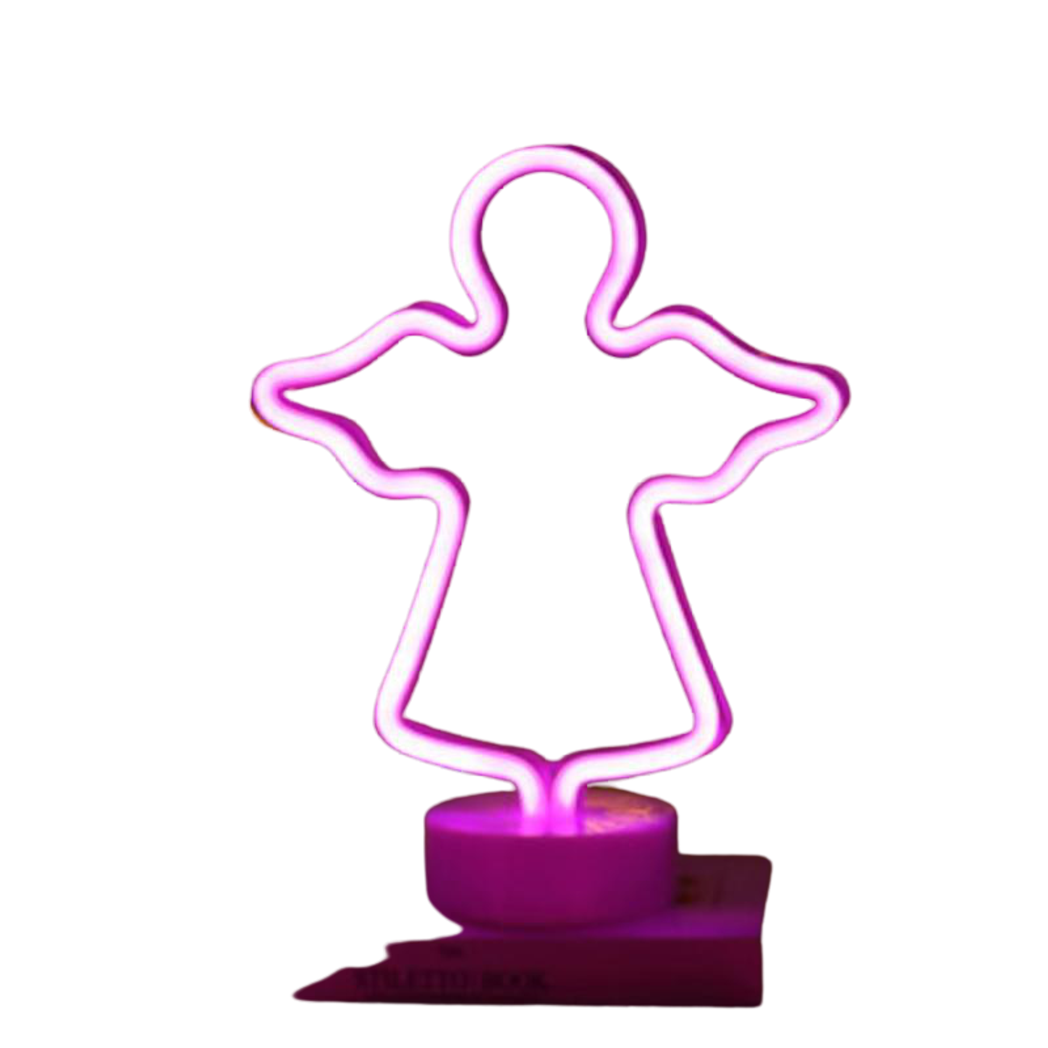 Neon Deco Lights Remote Control Flashing Constant Dim-Lit Made from ABS Plastic 3 Modes Various Shapes Battery and USB Powered