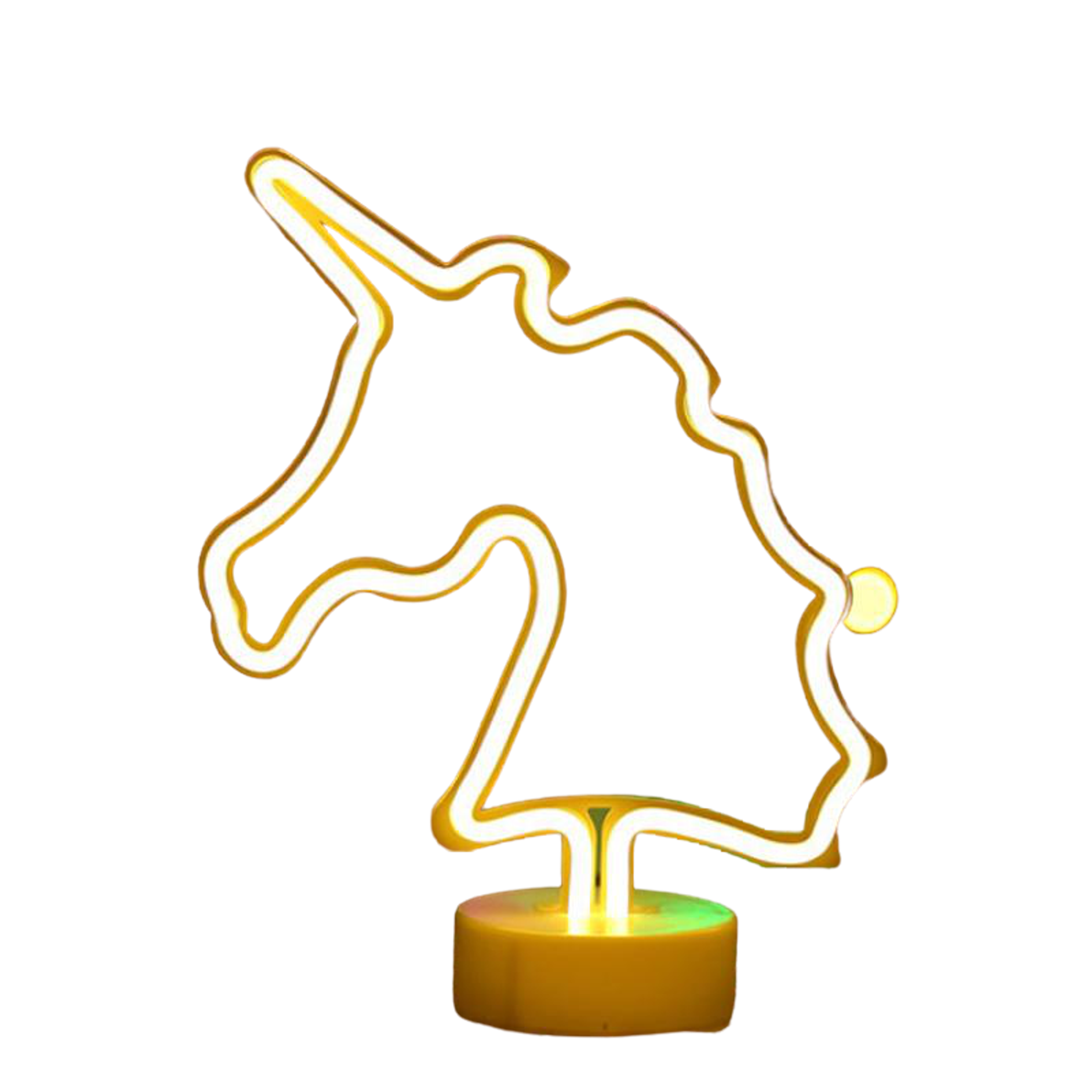 Neon Deco Lights Remote Control LED Bright Colorful Design 3 Modes ABS Plastic Various Fun Shapes