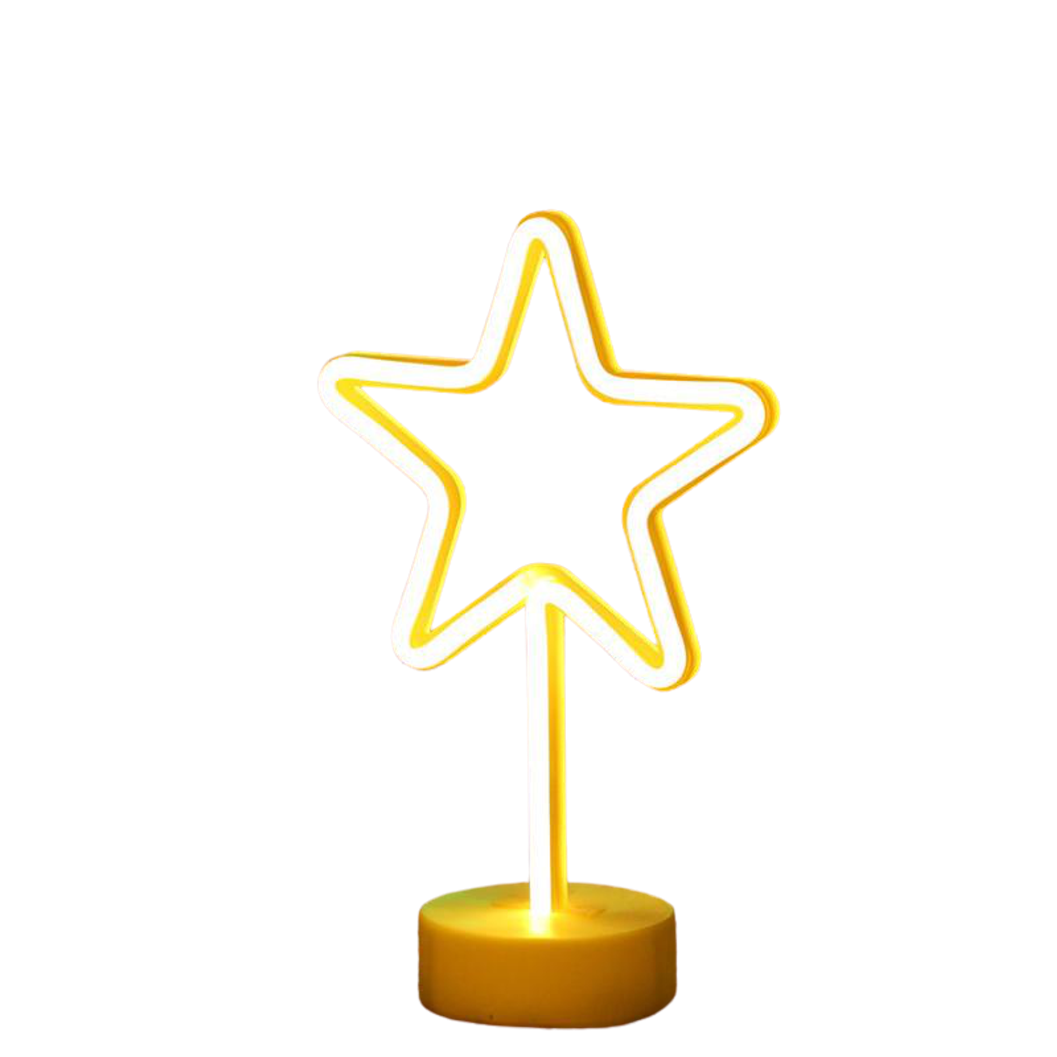 Neon Deco Lights Remote Control LED Night Light Non-Toxic ABS Plastic Tropical Shapes Multiple Modes Party Ambiance Home Decor