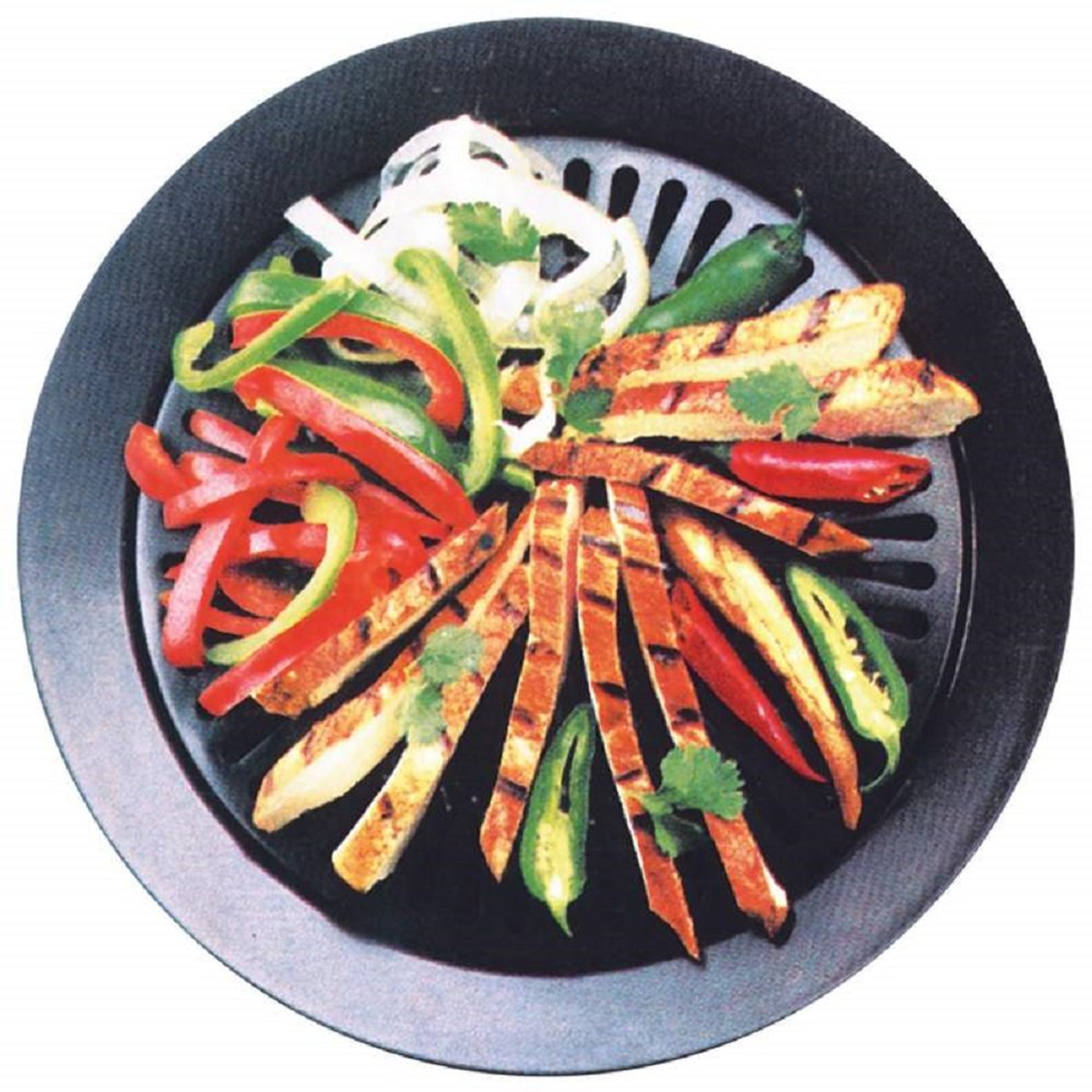 Grill Smokeless Non-Stick Indoor/Outdoor Cooking Portable Stainless Steel Compact Size Double-Coated for Healthy Food Cooking