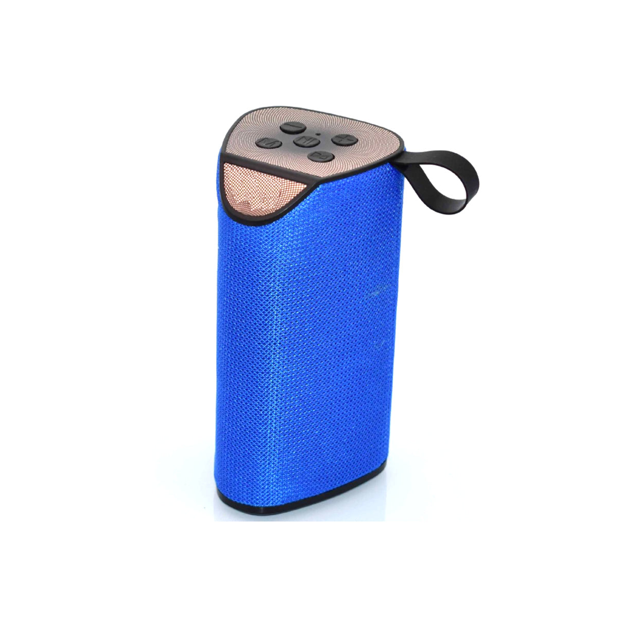 Bluetooth Speaker Portable Music Player 10 Inch Tall Splashproof Fabric 1200mA Battery 4 to 6 Hours Playtime 30ft Bluetooth Distance Vibrant Colors