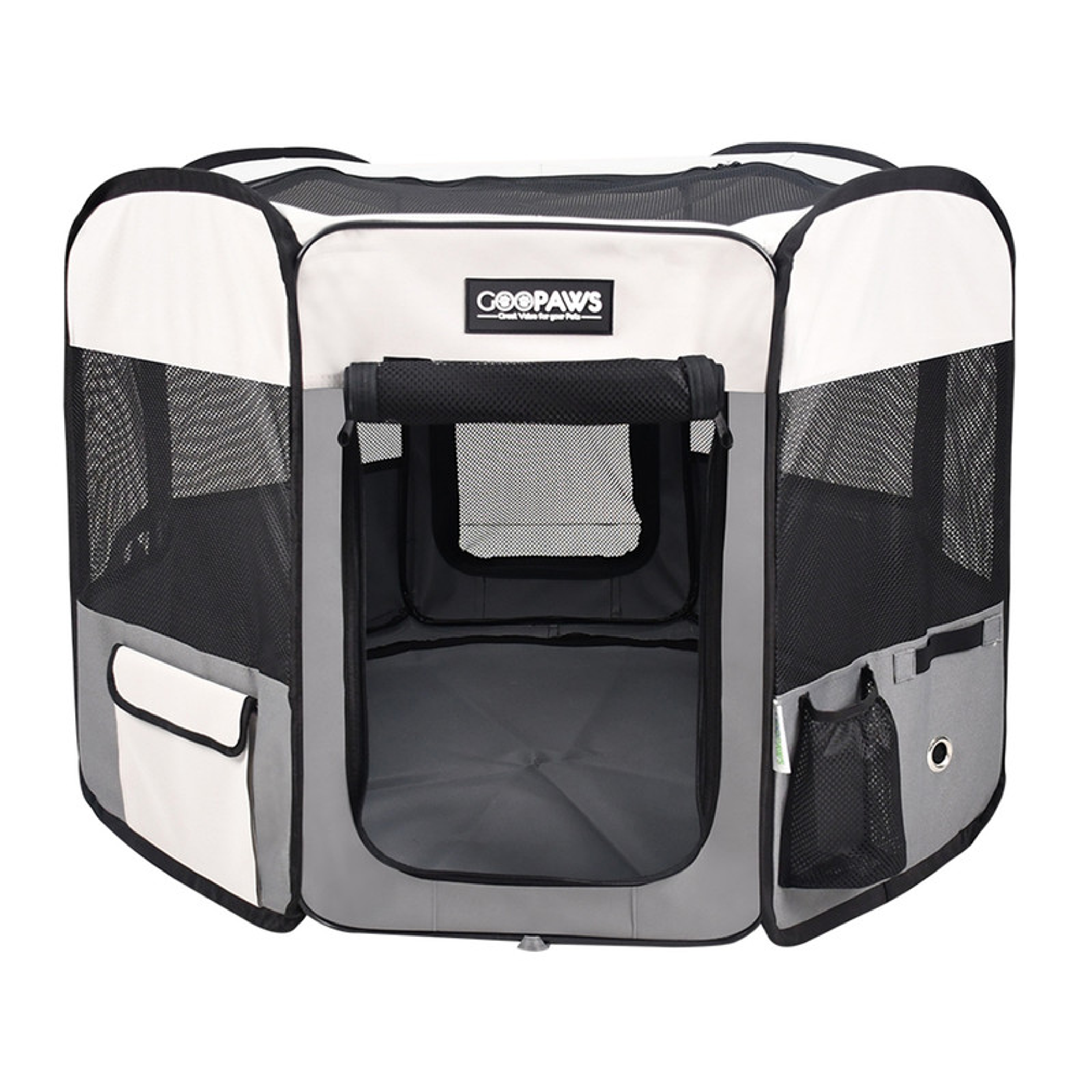 GOOPAWS Soft-Sided Dog & Cat Playpen 45