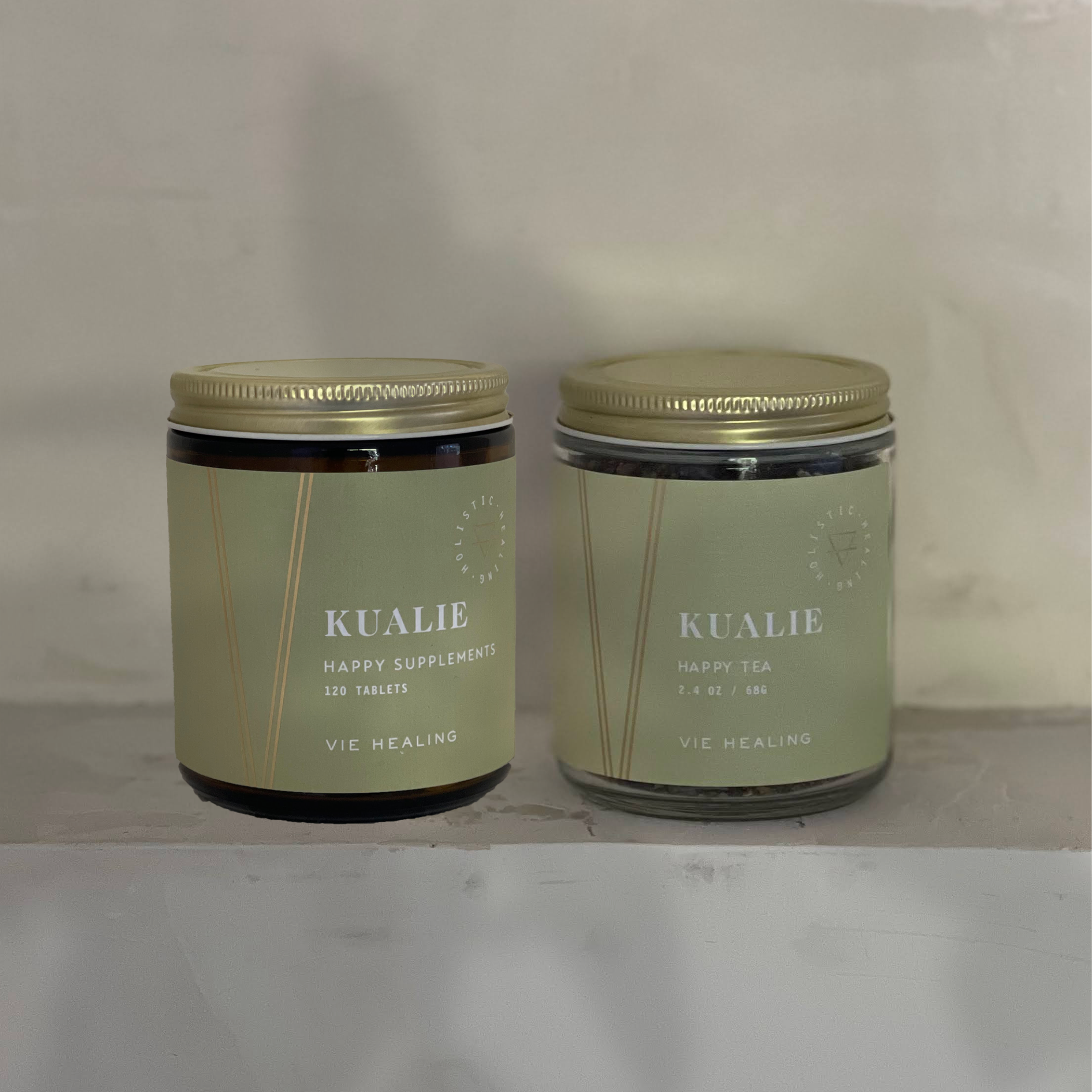 Kualie Pairing (Tea and Supplements)