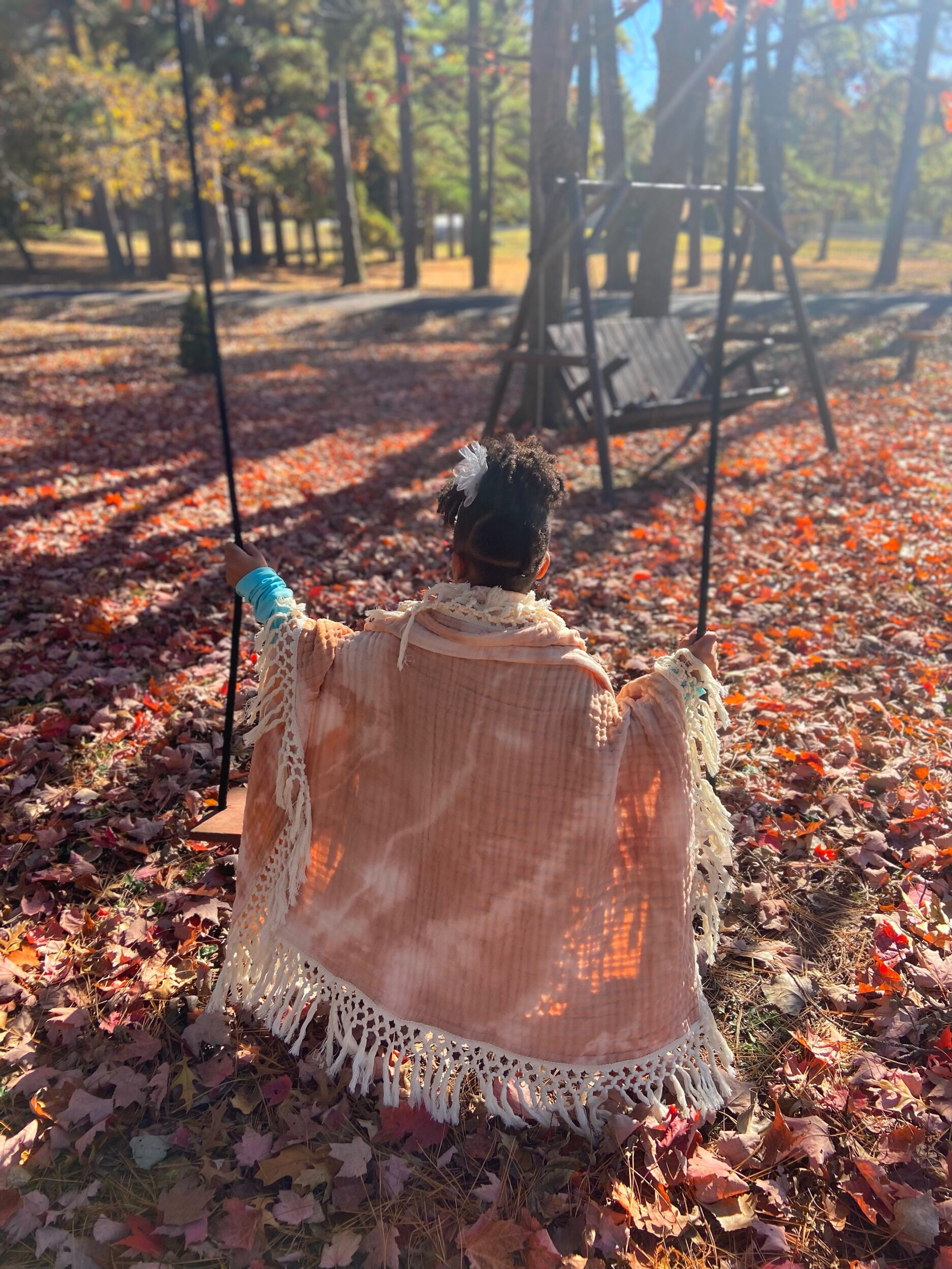 Quilt Multi-Purpose 47 x 47 Ecofriendly 100% Cotton Hand-Dyed Unique Colorful Patterns