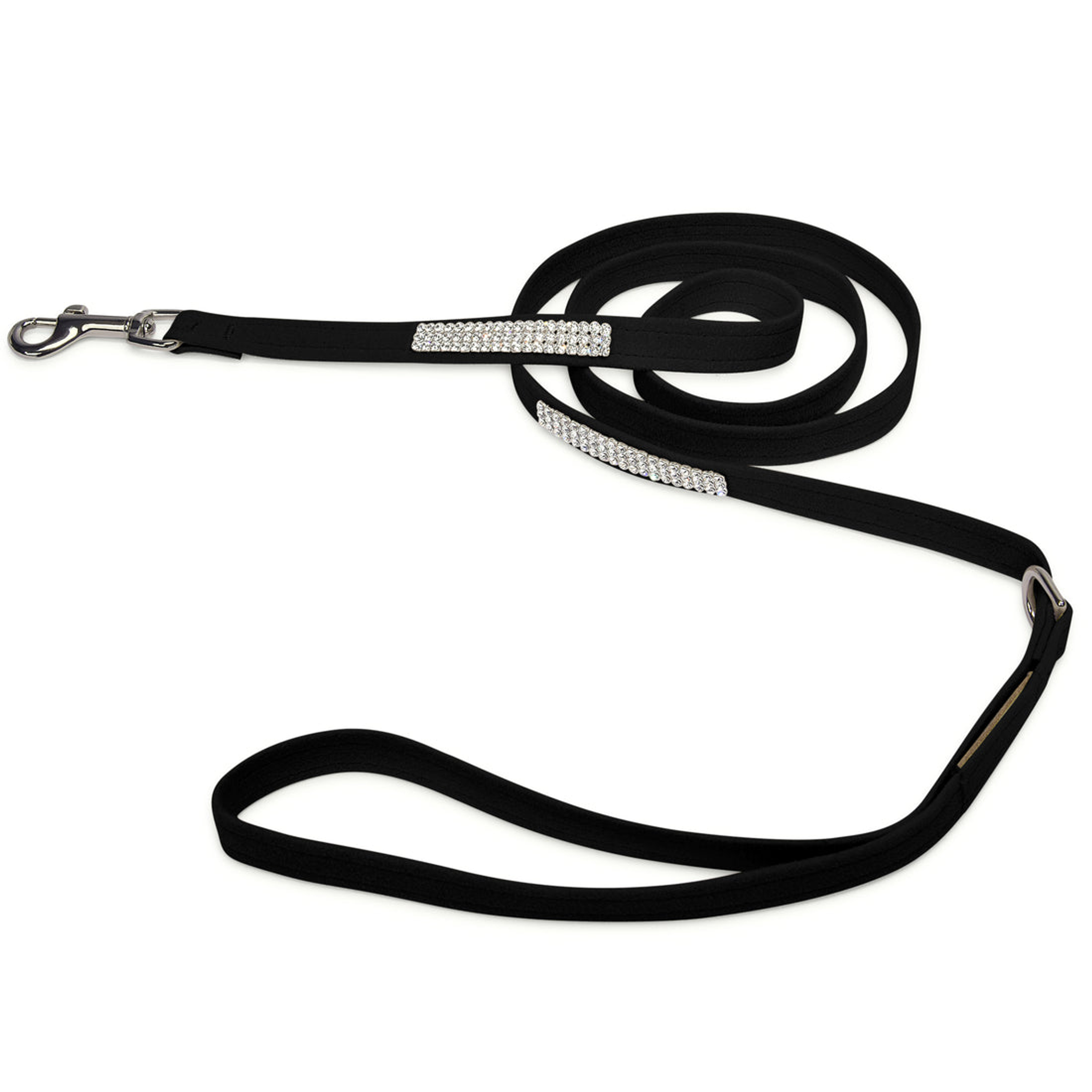 Susan Lanci Designs 3 Row Giltmore Crystals Leash Image 1