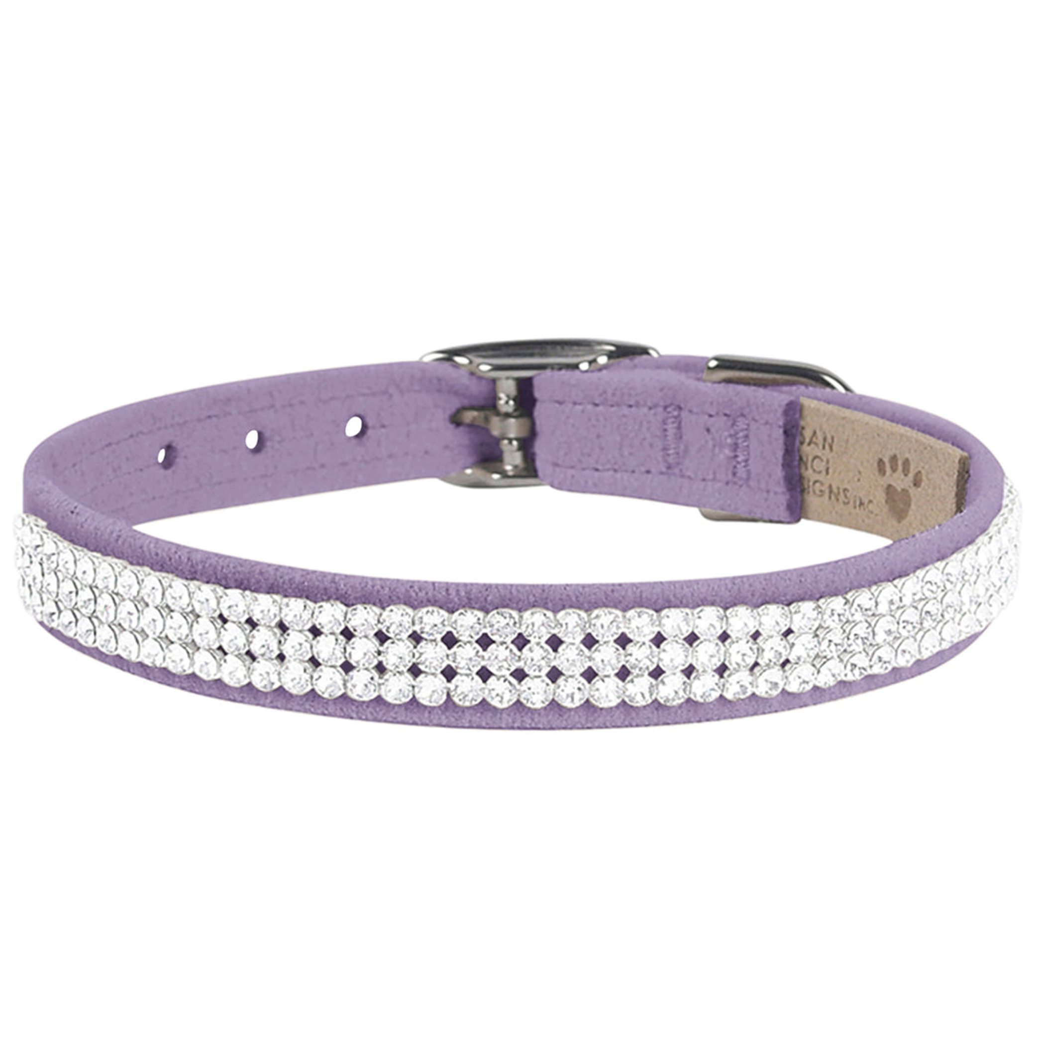 Susan Lanci Designs 3 Row Giltmore Crystals Collar Image 1