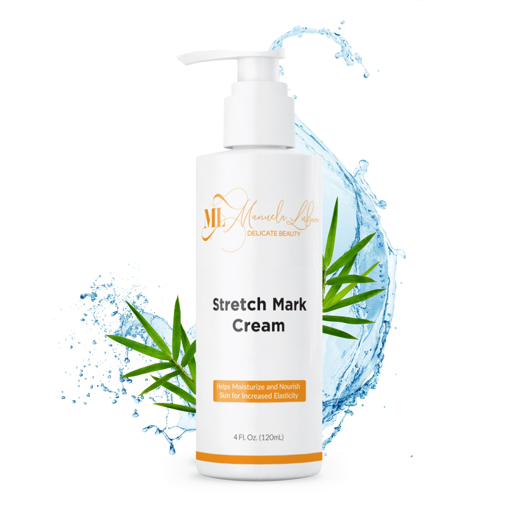 Stretch Mark Cream Skin Treatment Moisturizing Reduces Inflammation Prevents Future Marks Safe for All Skin Types
