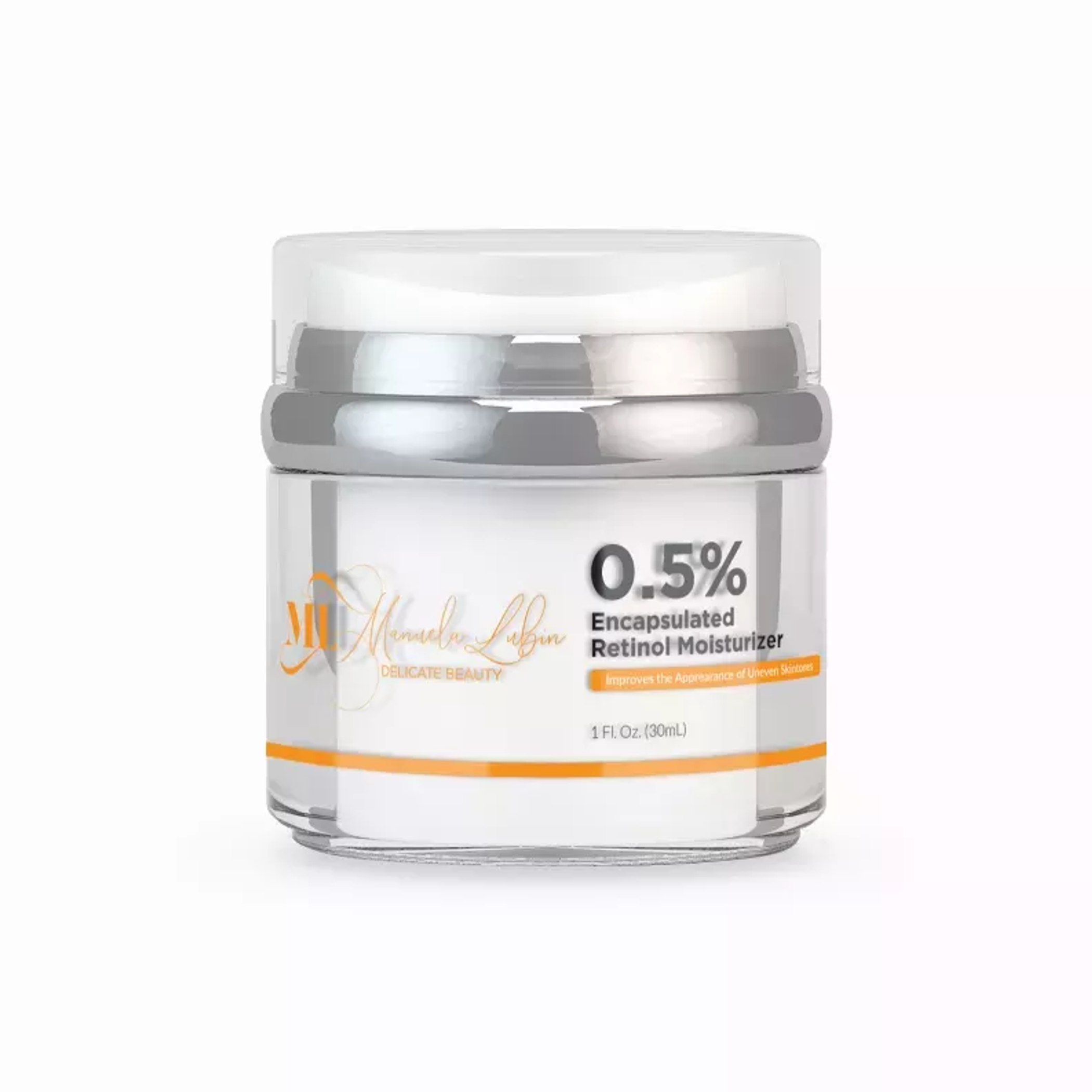 Crema hidratante restauradora para la piel con retinol encapsulado 0.5% que mejora tono textura y reduce arrugas y líneas de expresión