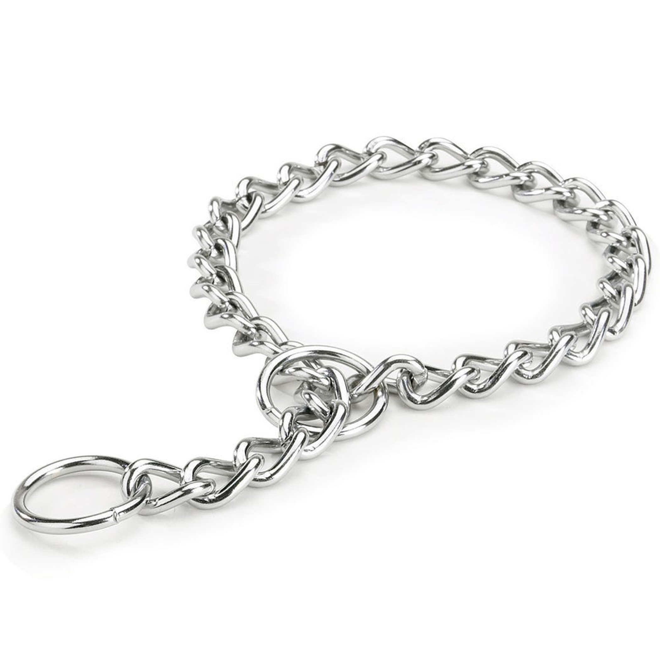 GG XLt Wt Chain Collar 14In 2mm Image 1