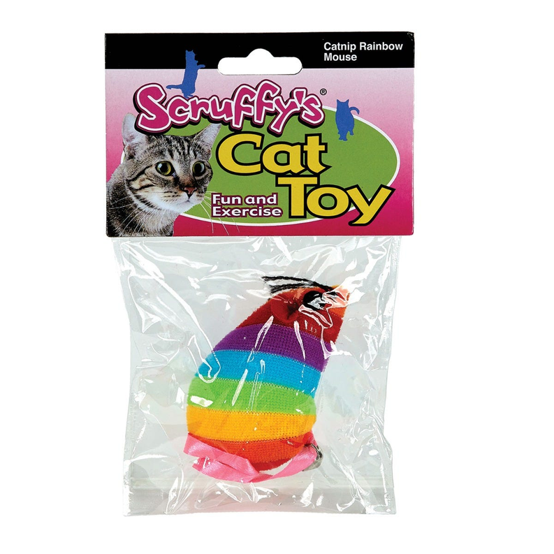 Scruffy's Catnip Rainbow Mouse Image 1