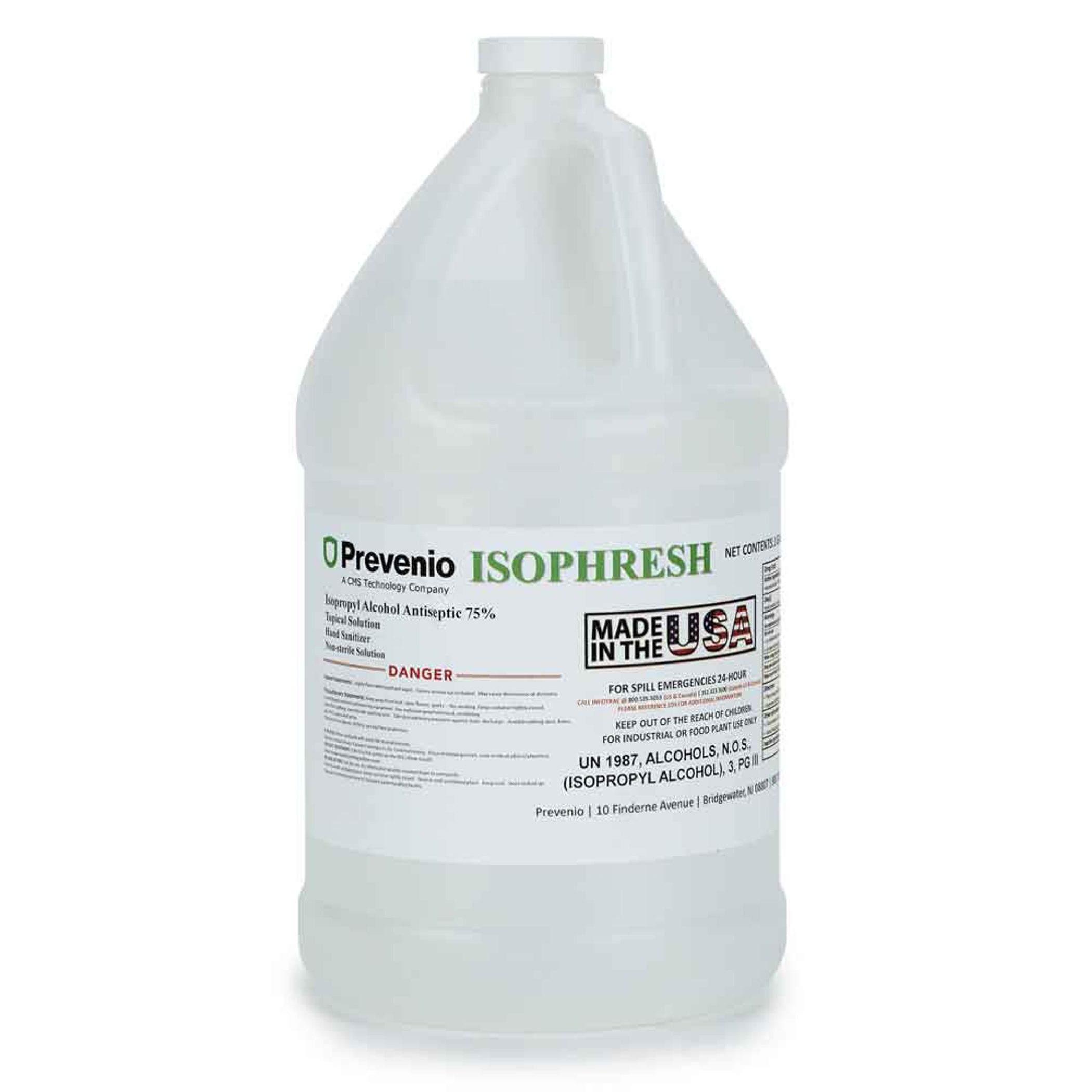 ISOPHRESH Hand Sanitizer Liquid Gallon Image 1