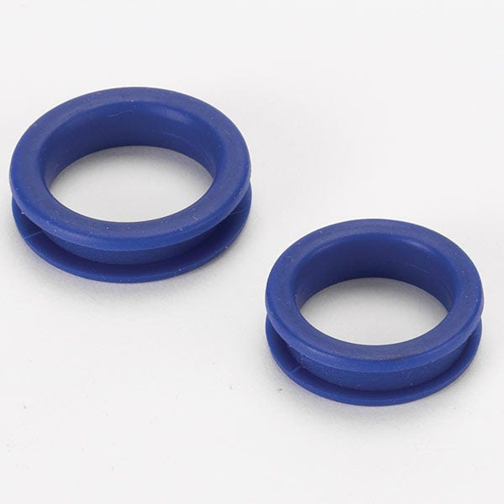 HR Rubber Finger Ring Blu Image 1