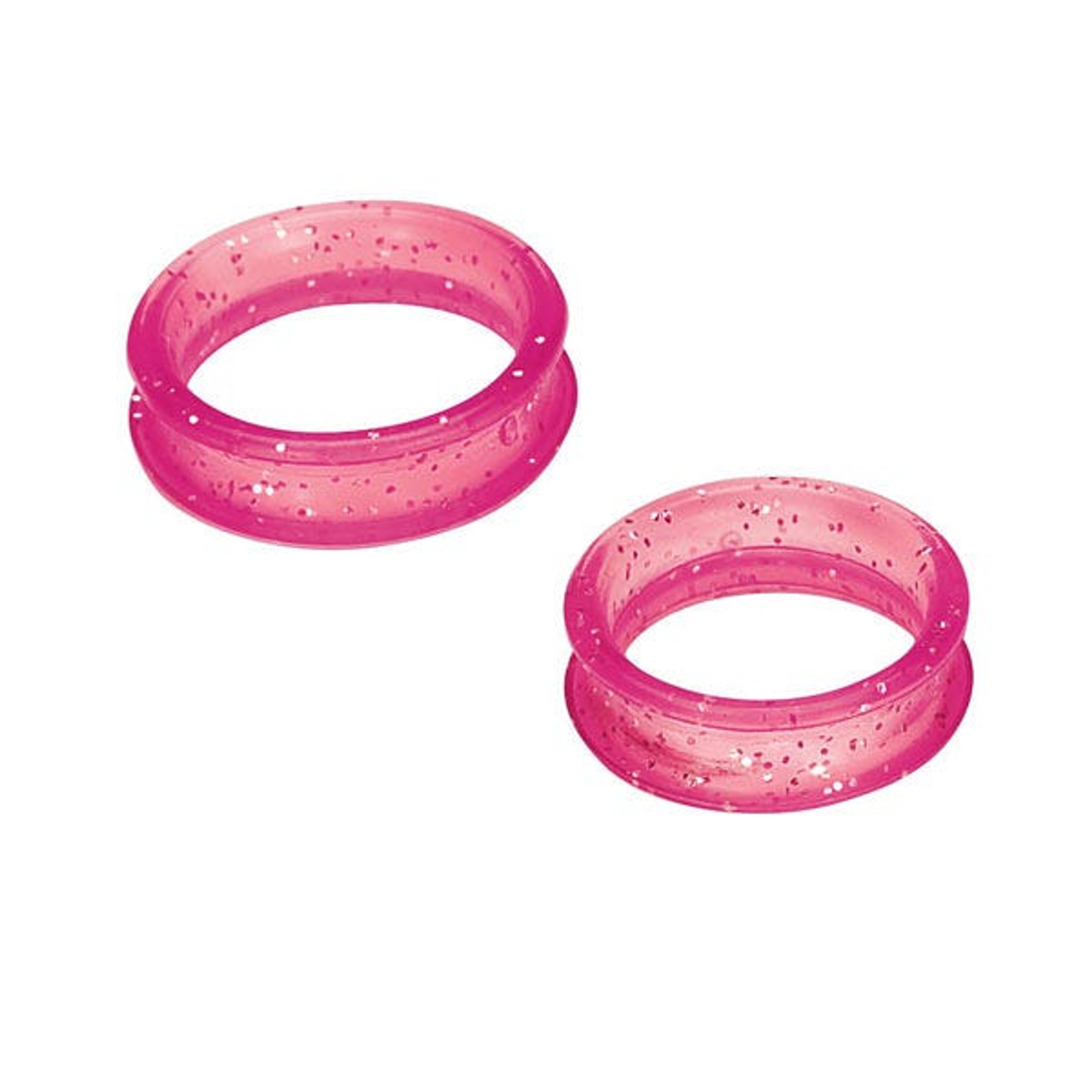 HR Rubber Finger Ring Pnk Image 1