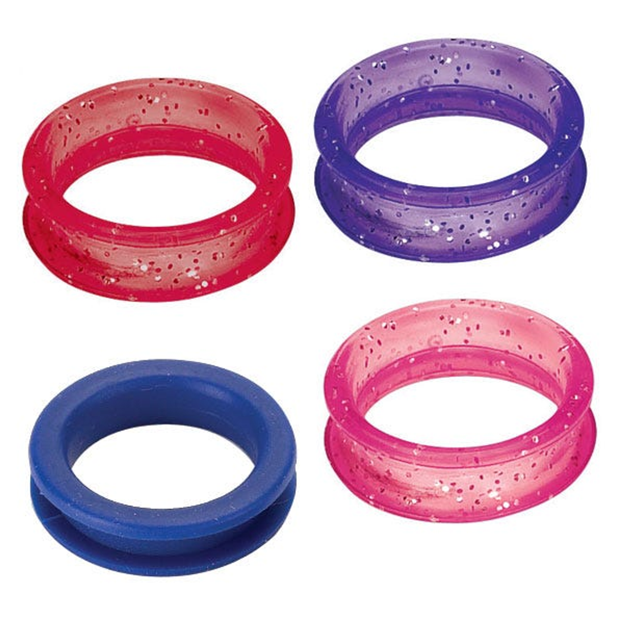 HR Rubber Thumb Ring Pur Image 1