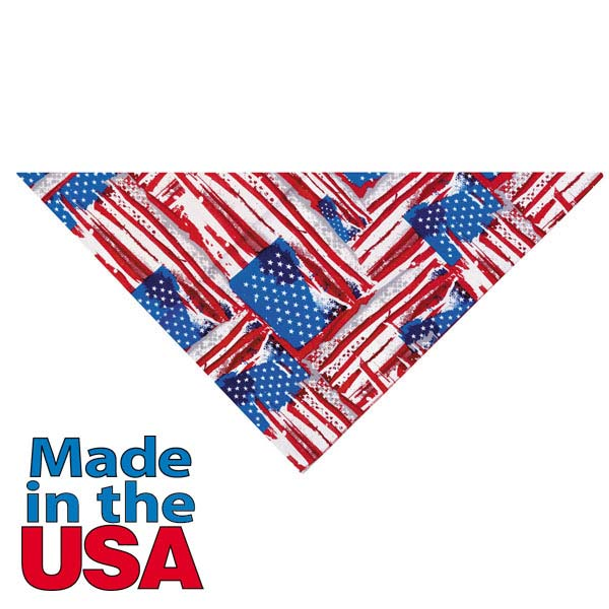 TP Painted Flag Bandana Multi Image 1