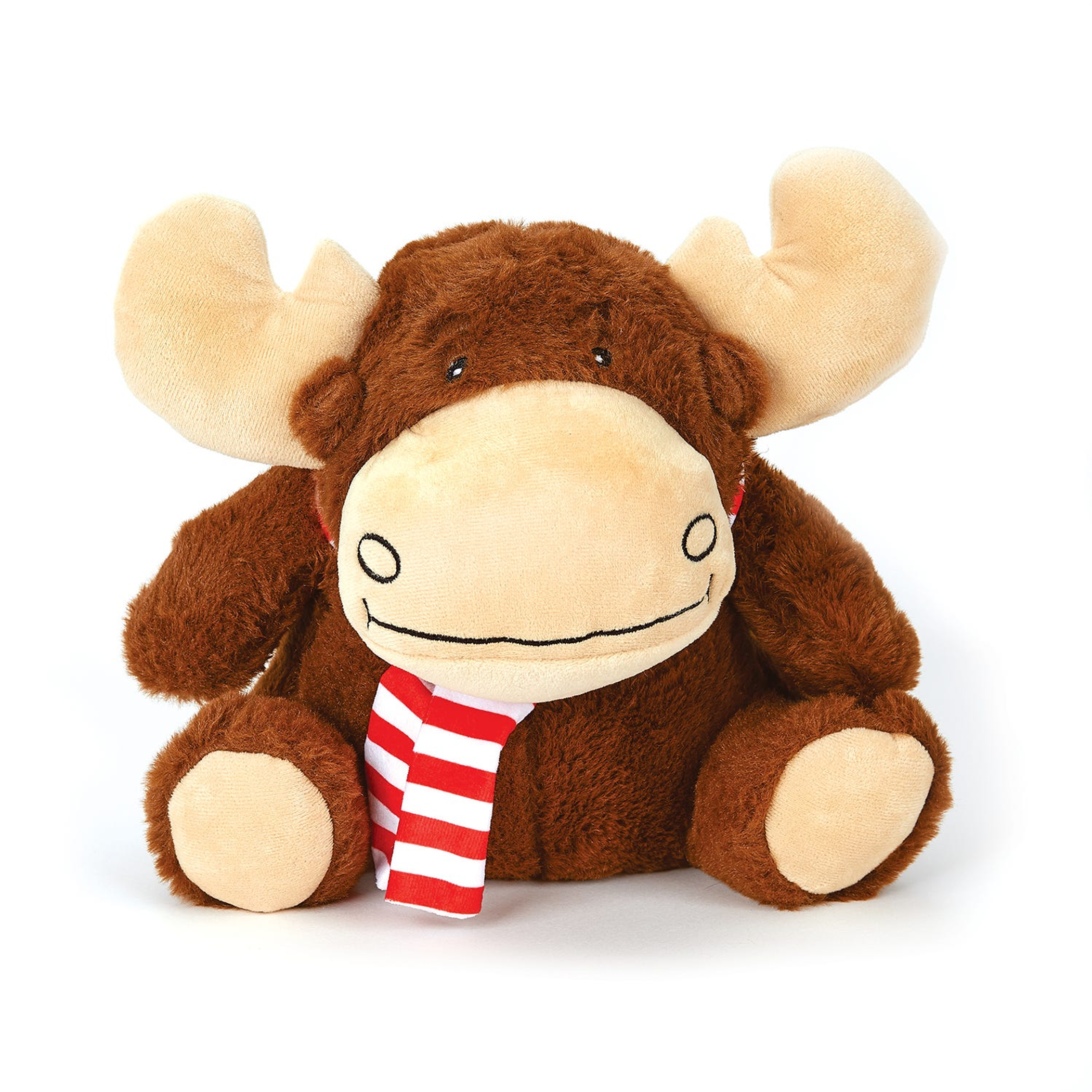 Chuckles Moose Plush Dog Toy Image 1
