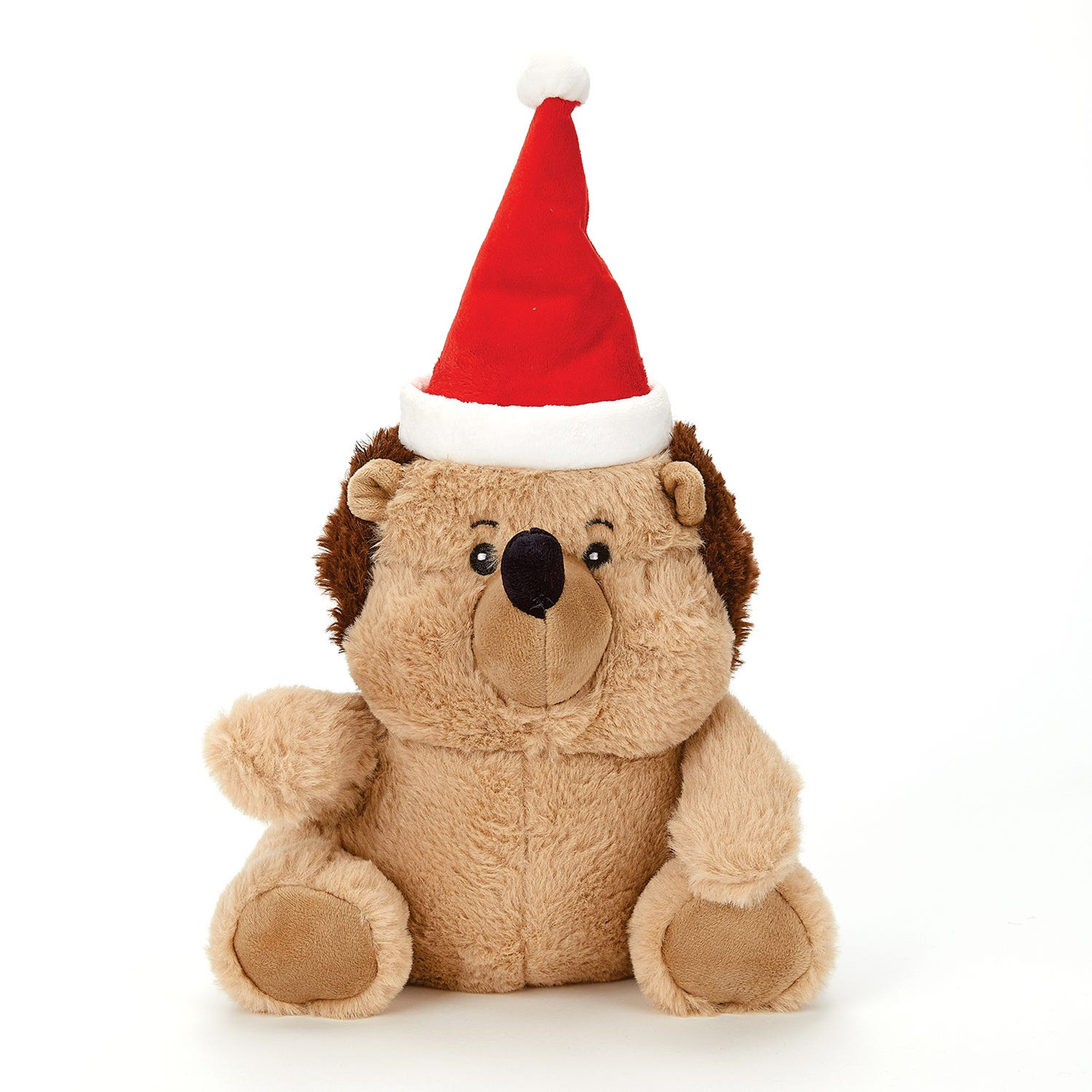 Chuckles Hedgehog Plush Dog Toy Image 1