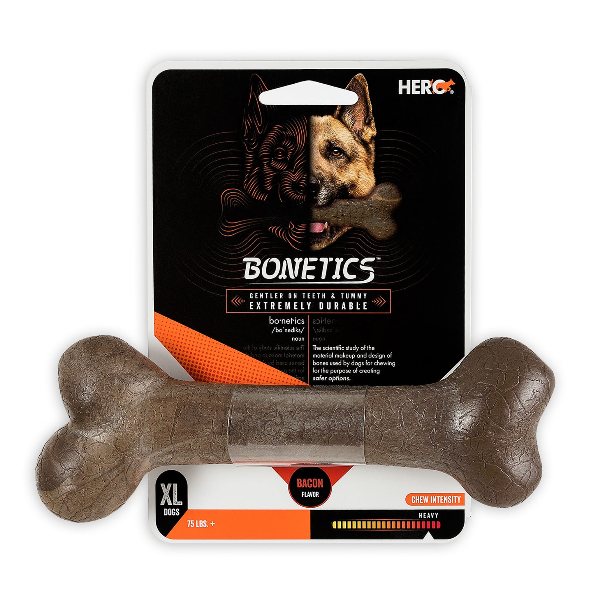 Hero Bonetics Femur Bone Bacon Flavor XL Image 1