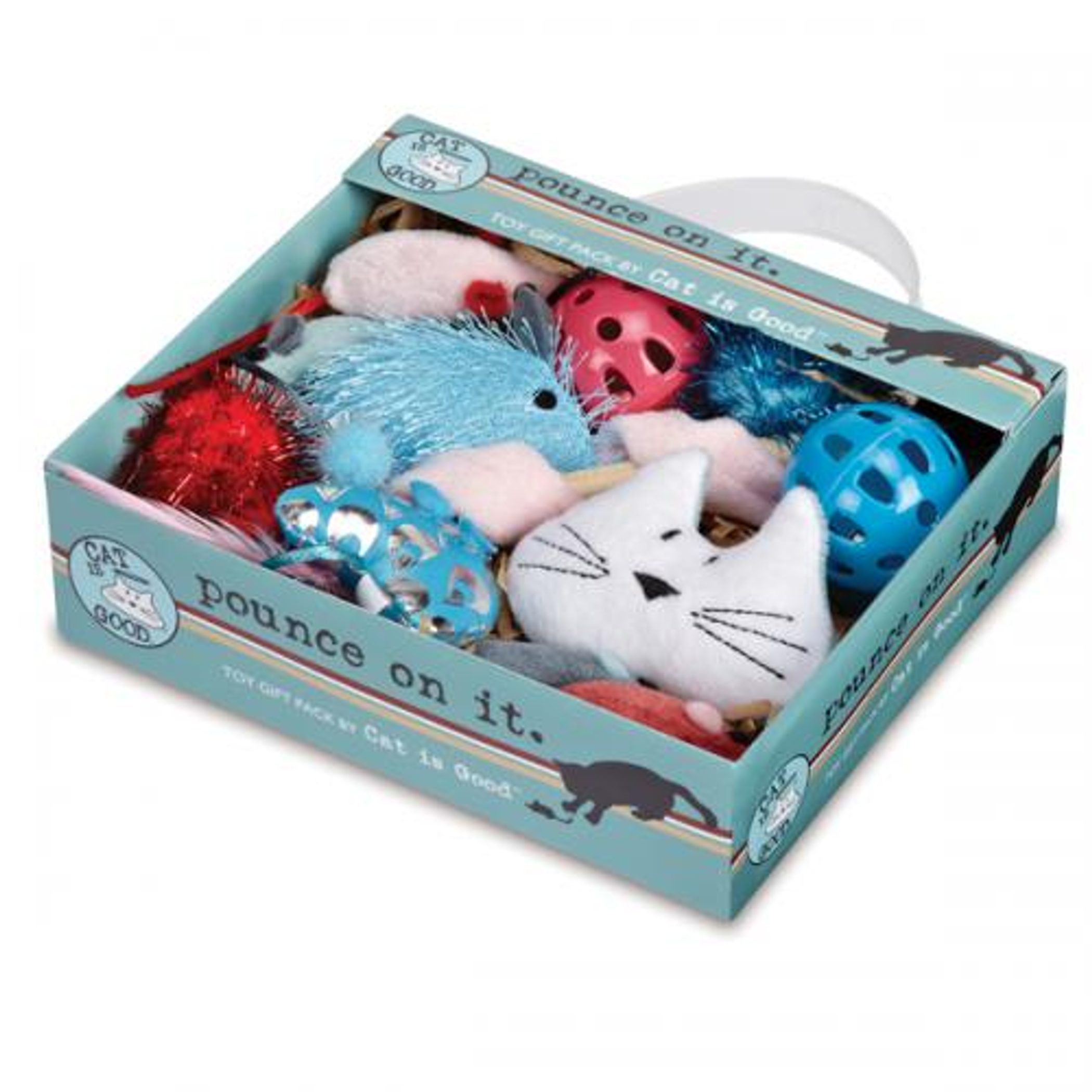 Cat is Good Pounce on It 12-Piece Gift Packs Image 1