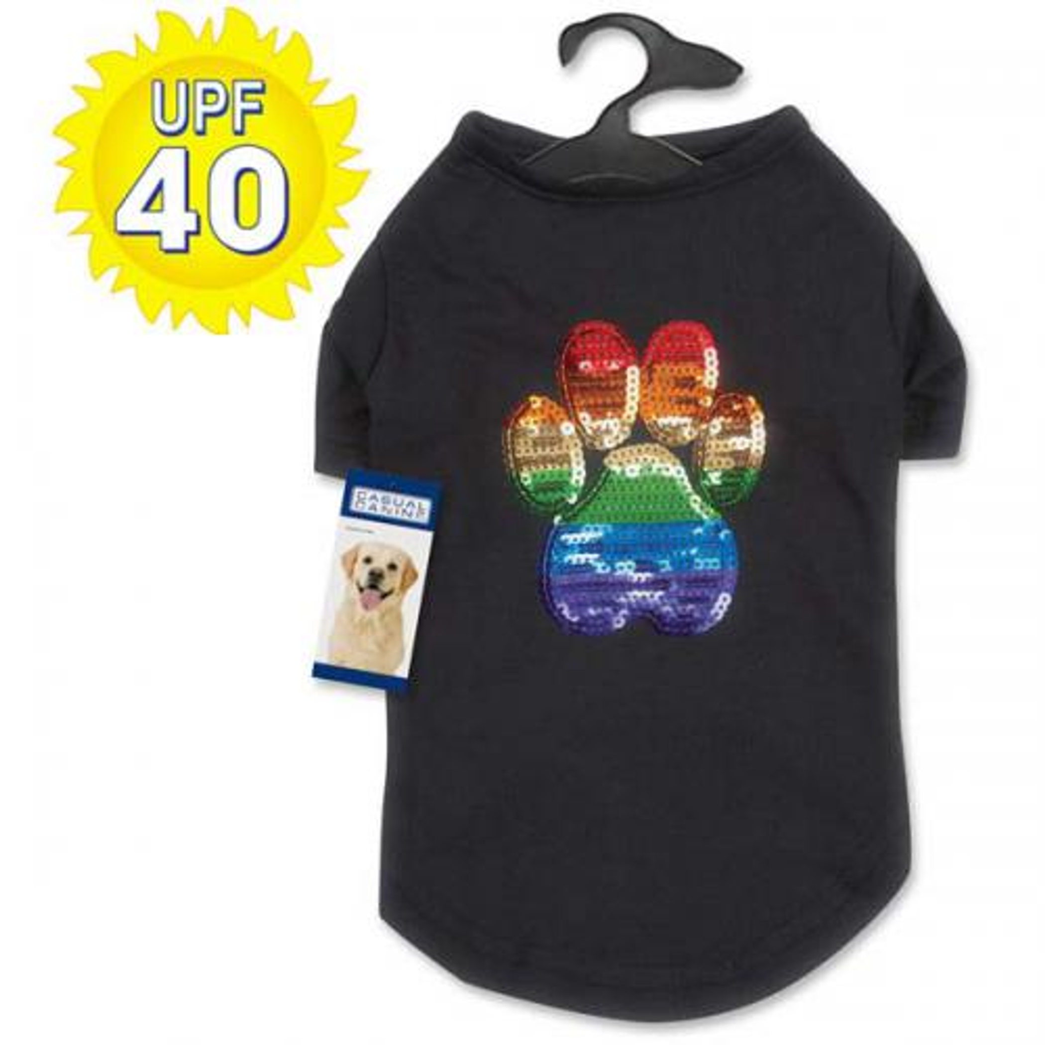 CC Puppy Pride Sequin UPF40 Tee Image 1