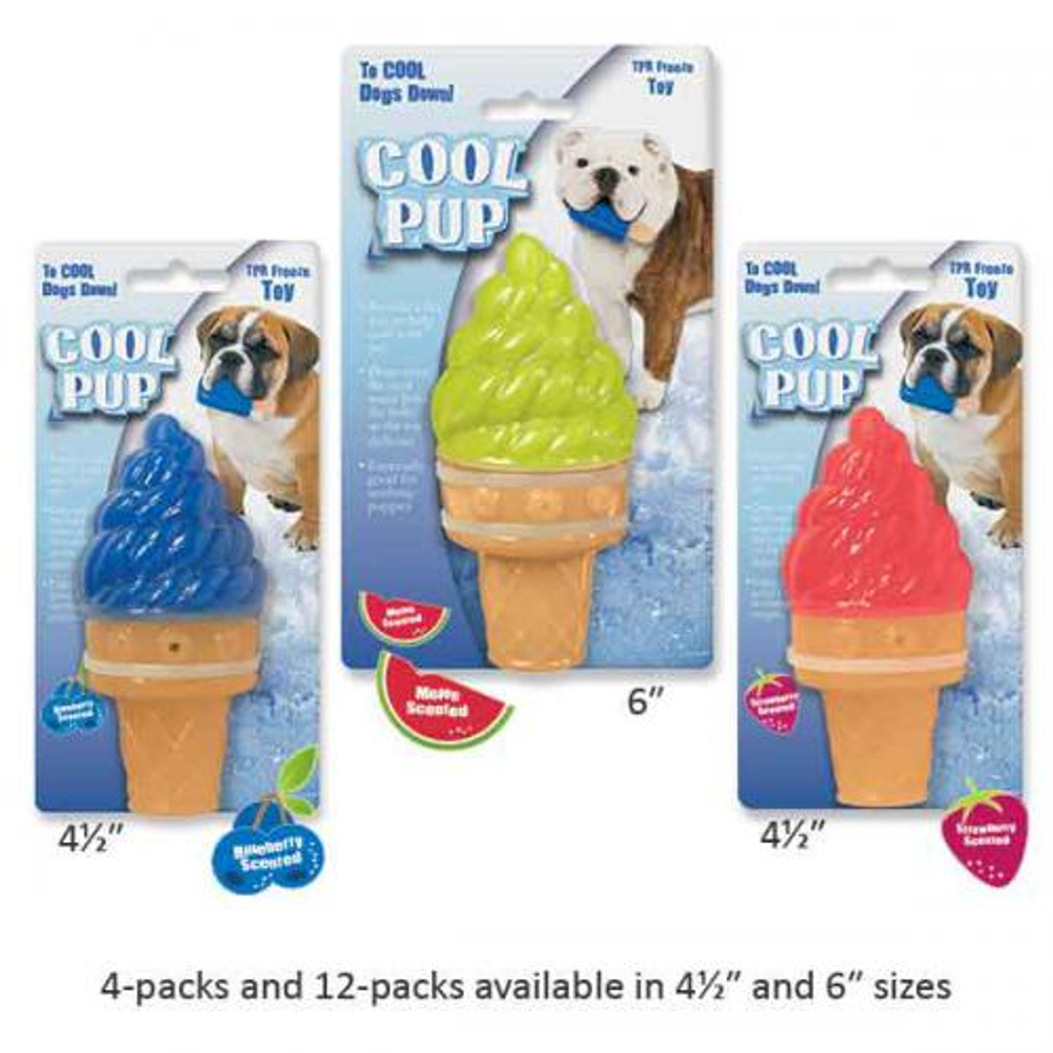 Cool Pup Toy  Ice Cream Cone Image 1