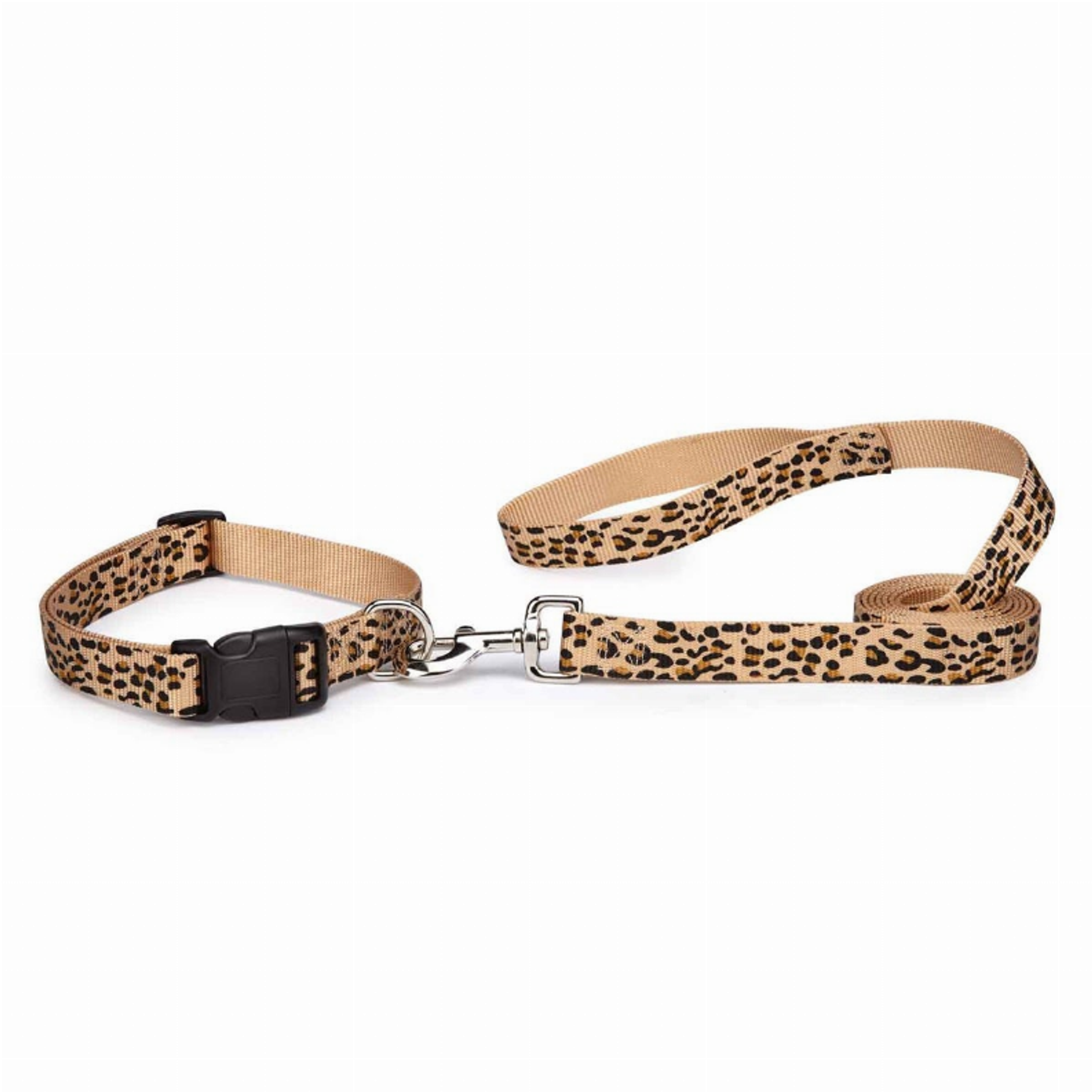 CC Animal Print Lead 6Ftx1In Cheetah Image 1