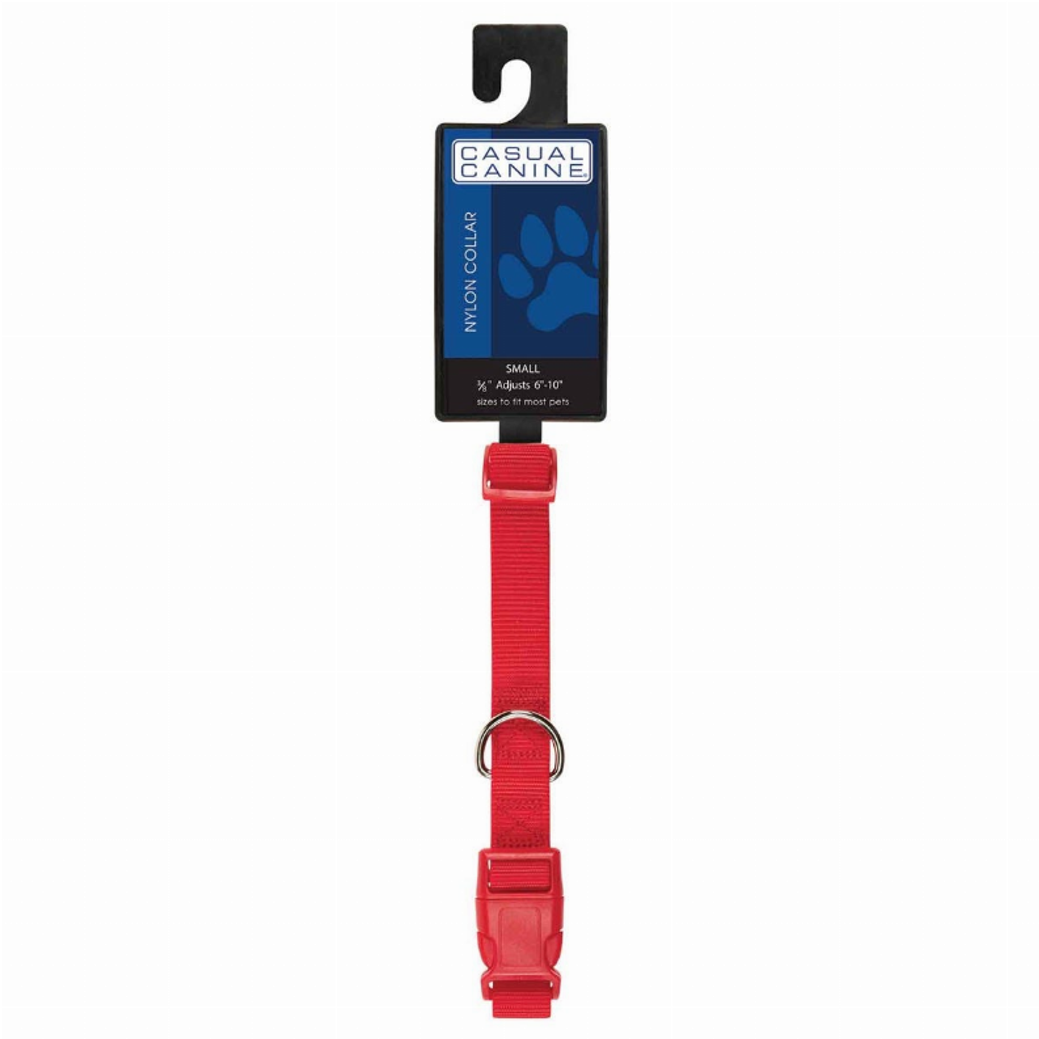 CC Dog Collar 10-16In Red Image 1