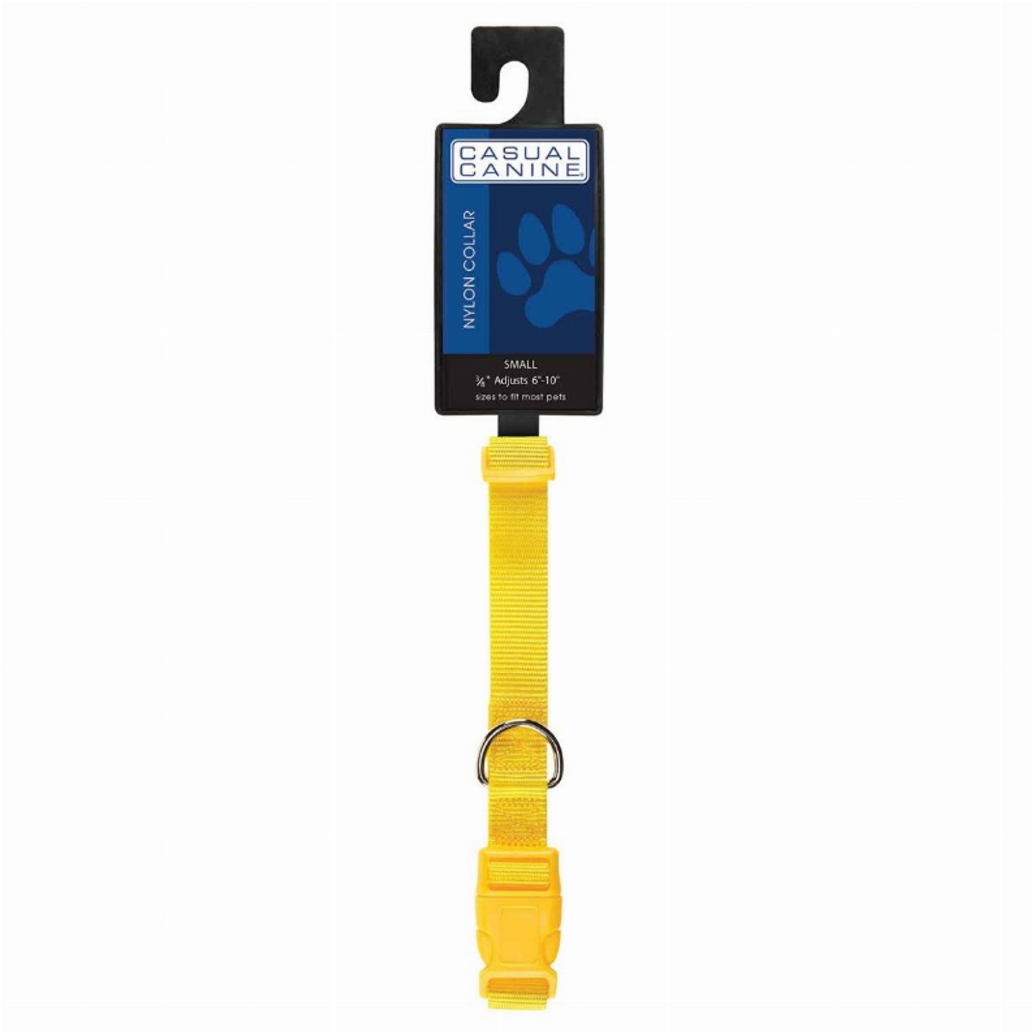 CC Dog Collar 10-16In Ylw Image 1