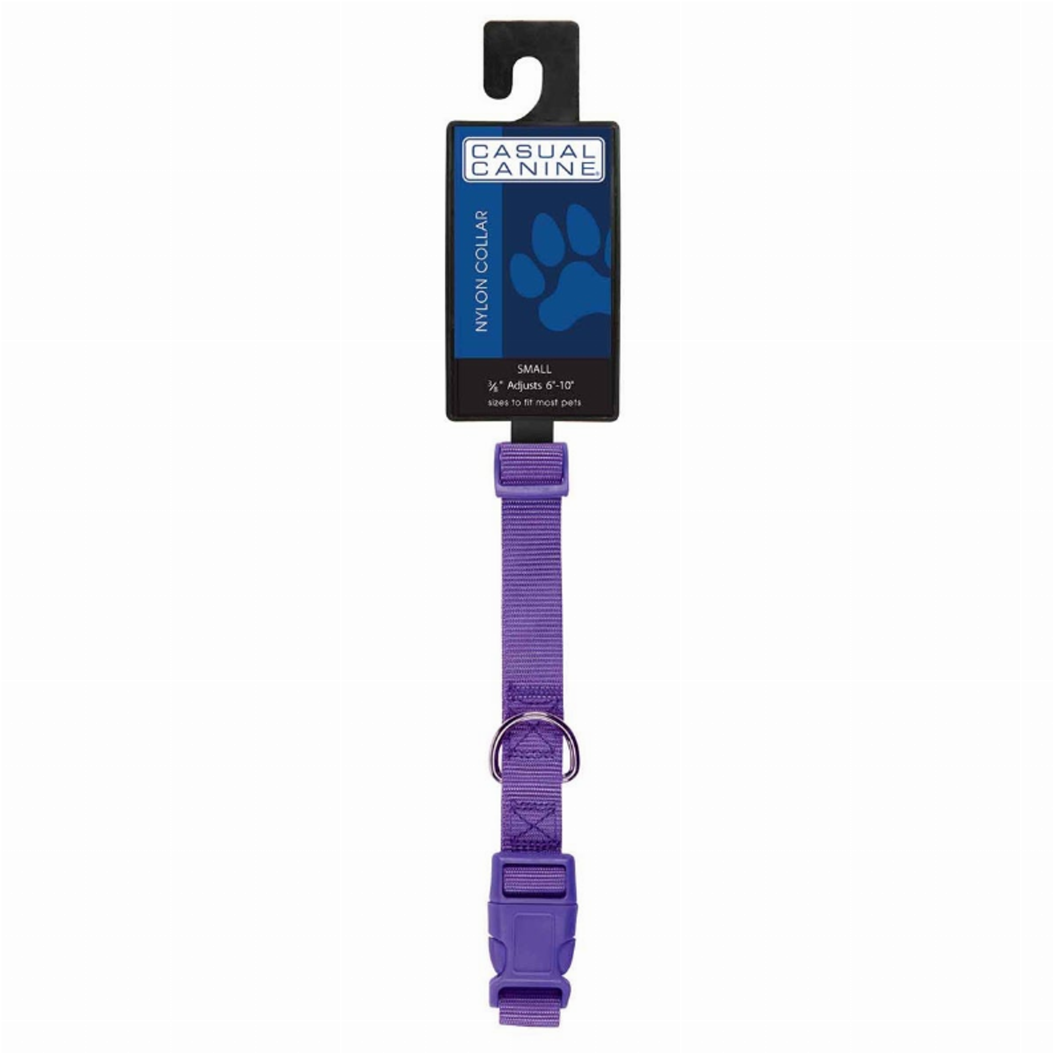 CC Dog Collar 6-10In Pur Image 1