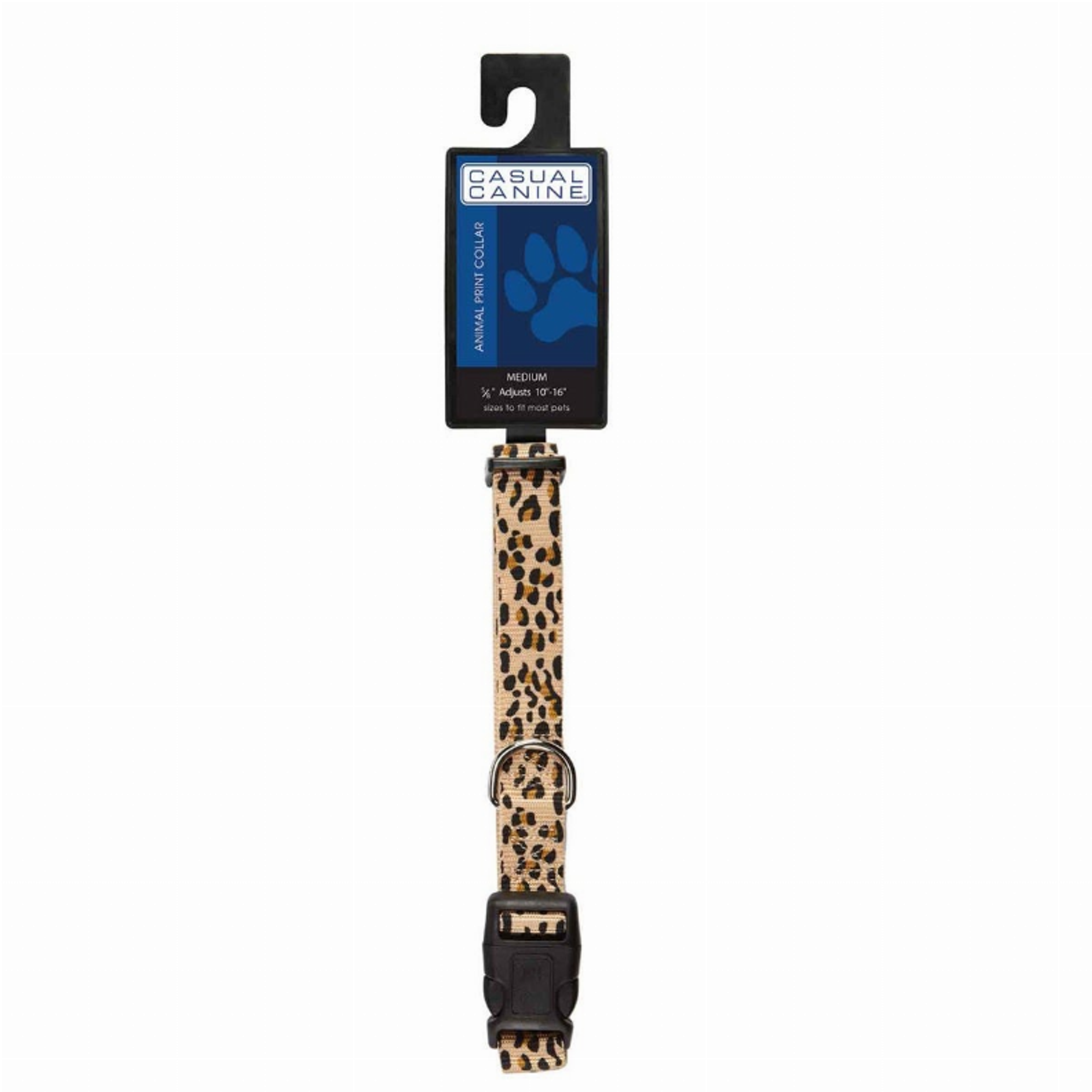 CC Animal Print Collar 10-16In Cheetah Image 1
