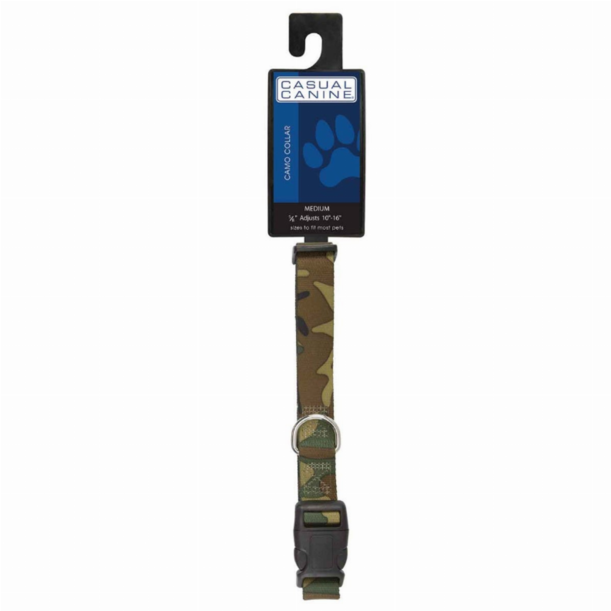 CC Camo Collar 10-16In Grn Image 1