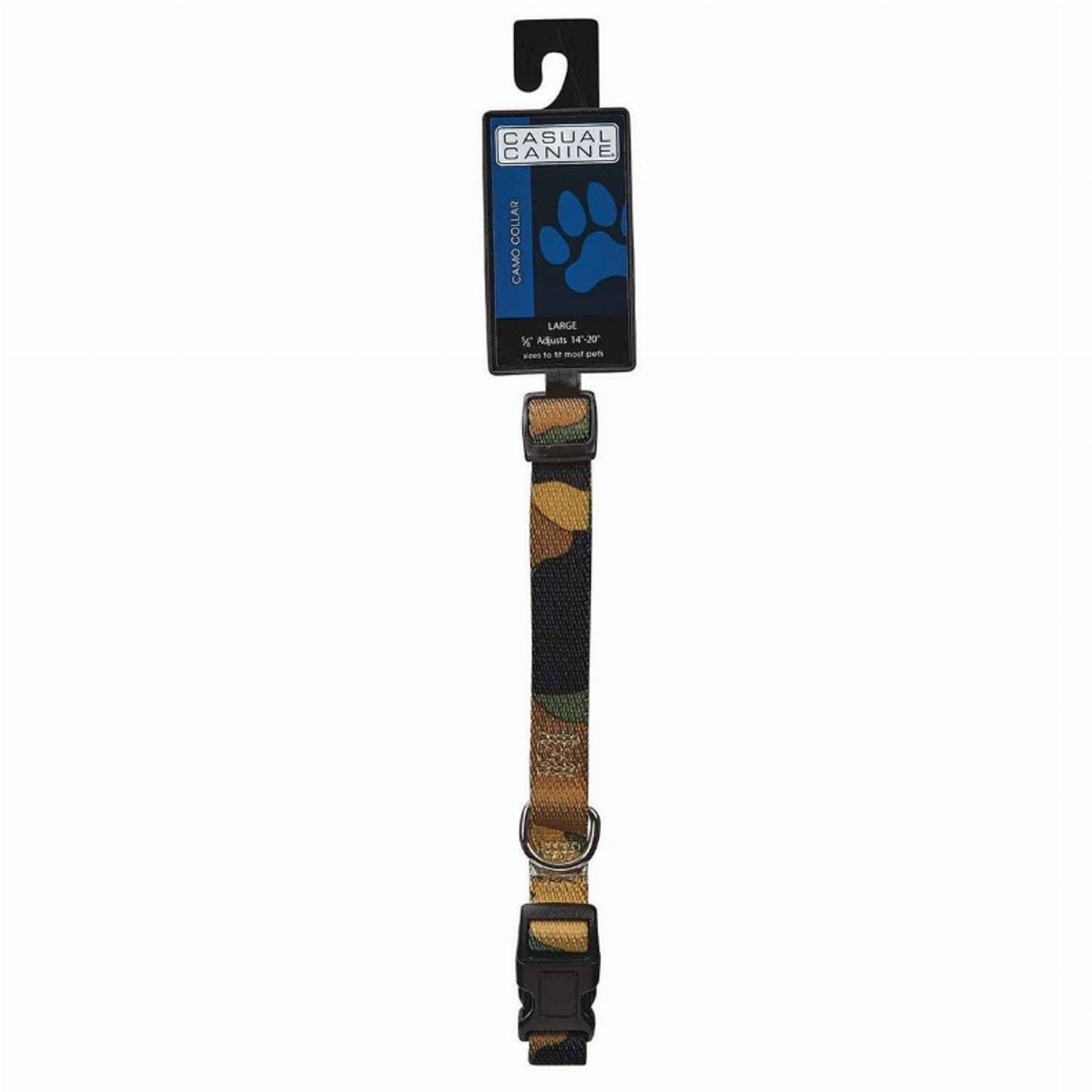CC Camo Collar 14-20In Grn Image 1