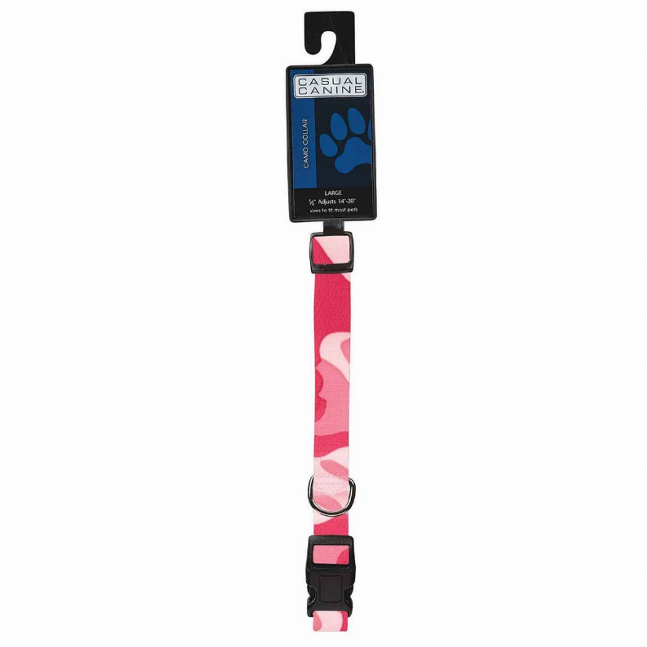 CC Camo Collar 14-20In Pnk Image 1