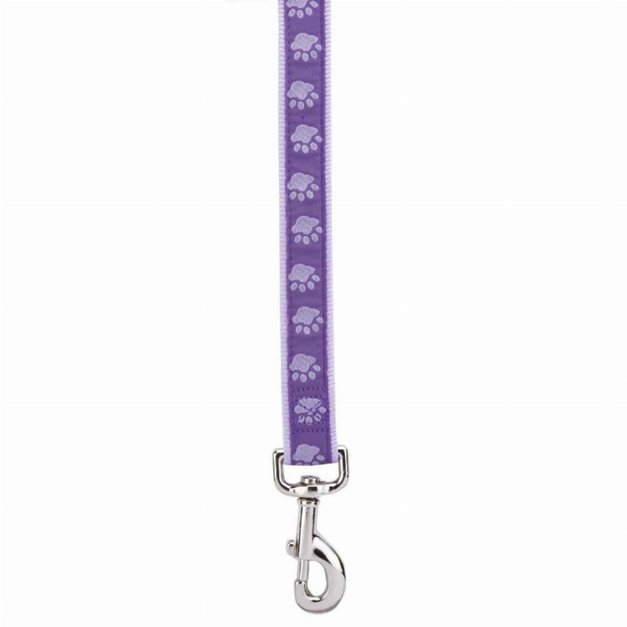 CC TwoTone Pawprint Lead 4Ftx5/8In Pur Image 1