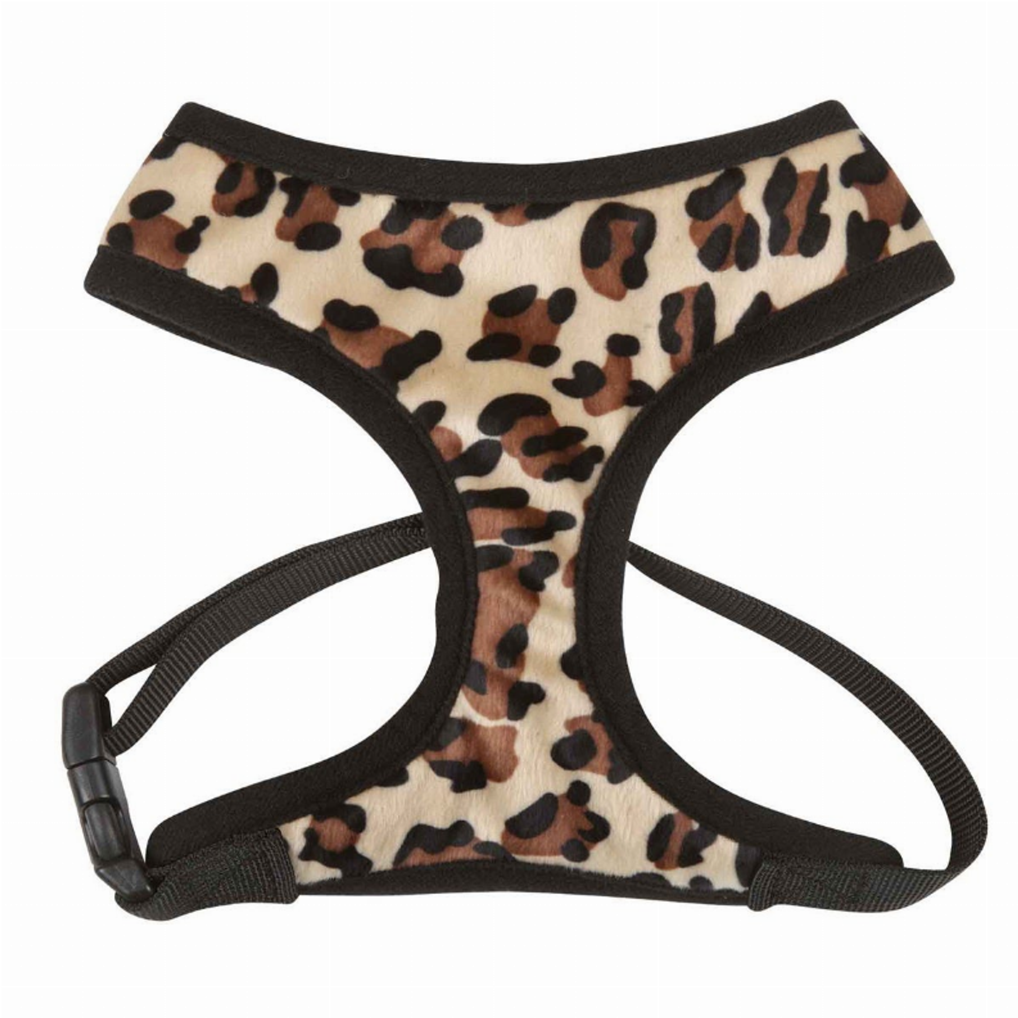 CC Plush Print Harness S Leopard Image 1