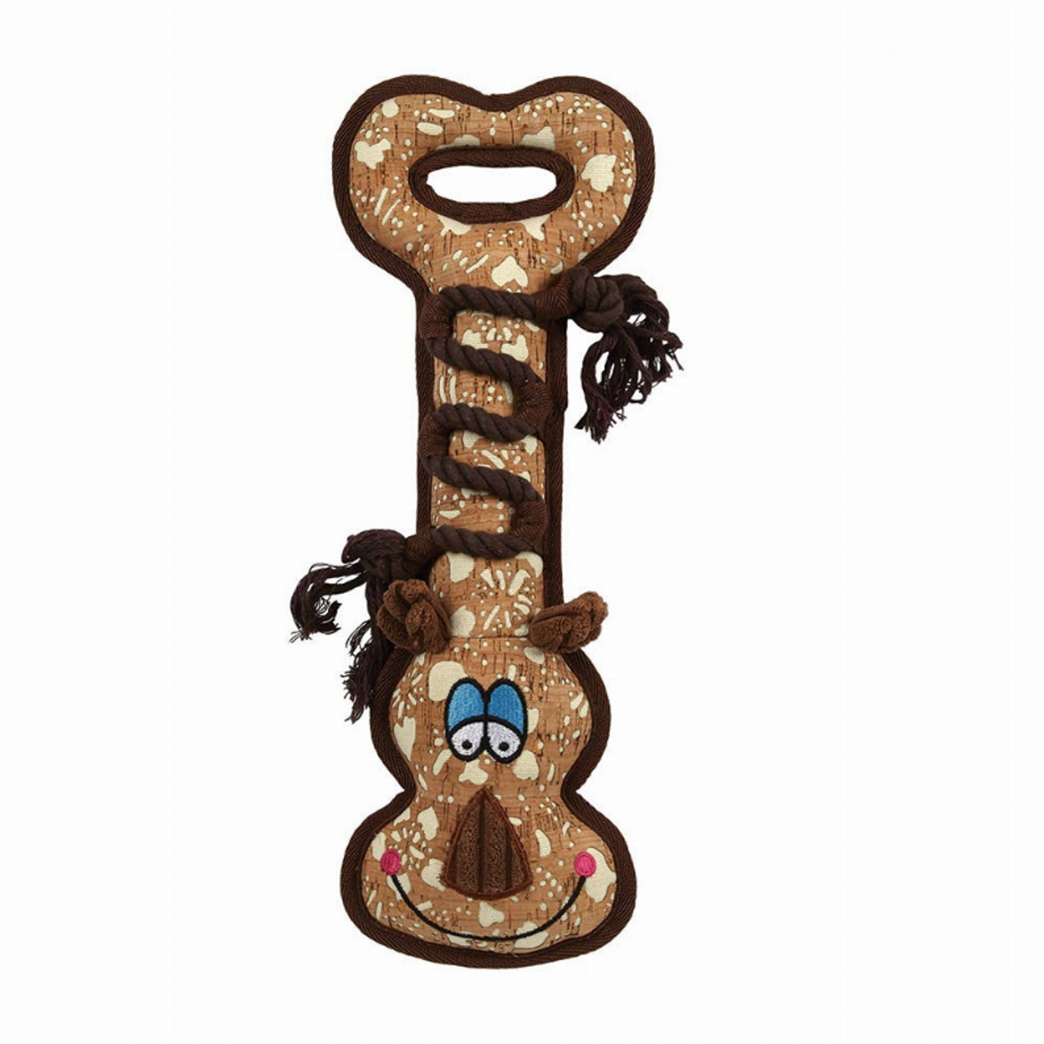 ZA Corkie Friends Tough Tuggers Brn Image 1