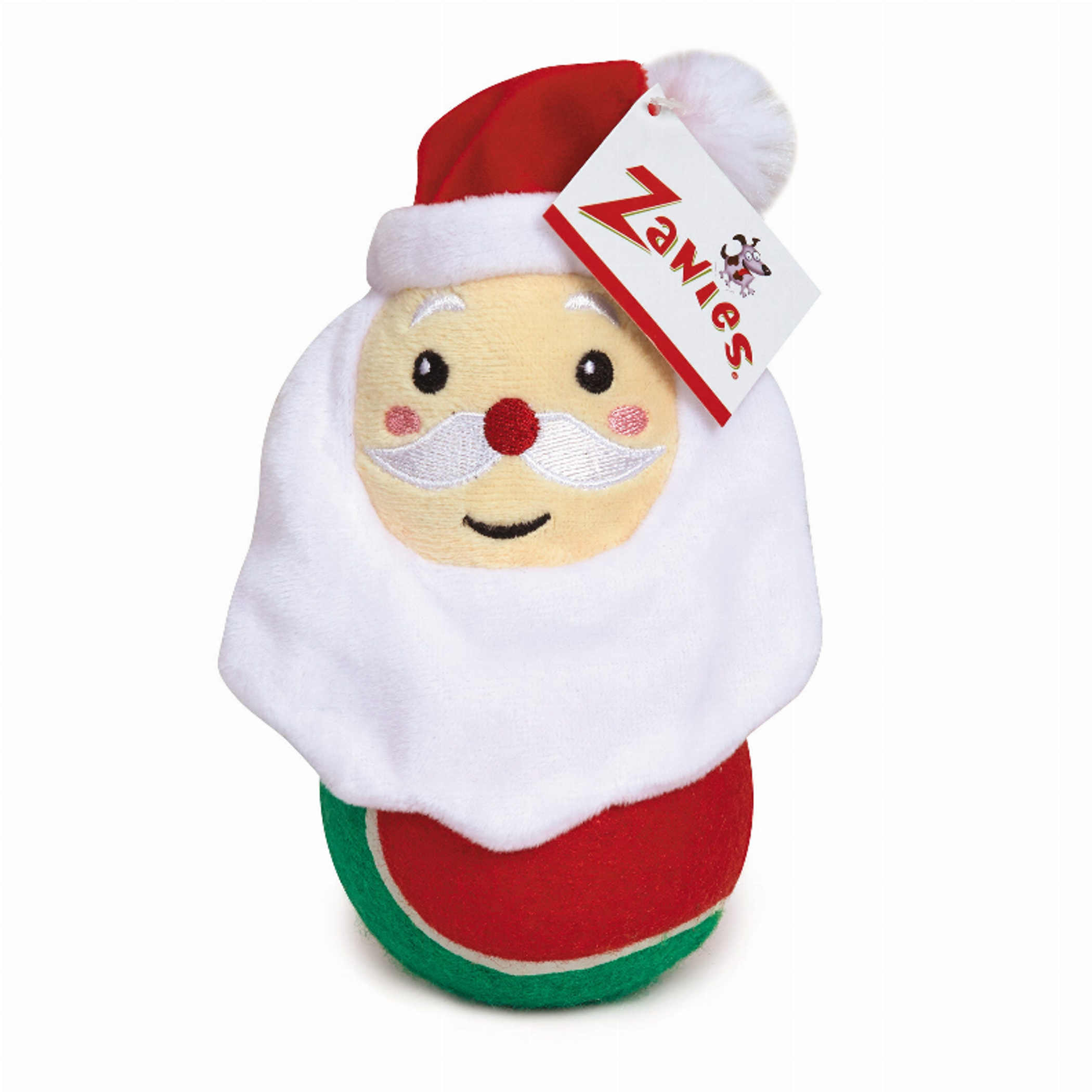 ZA Cheerful Santa Tennis Ball Image 1
