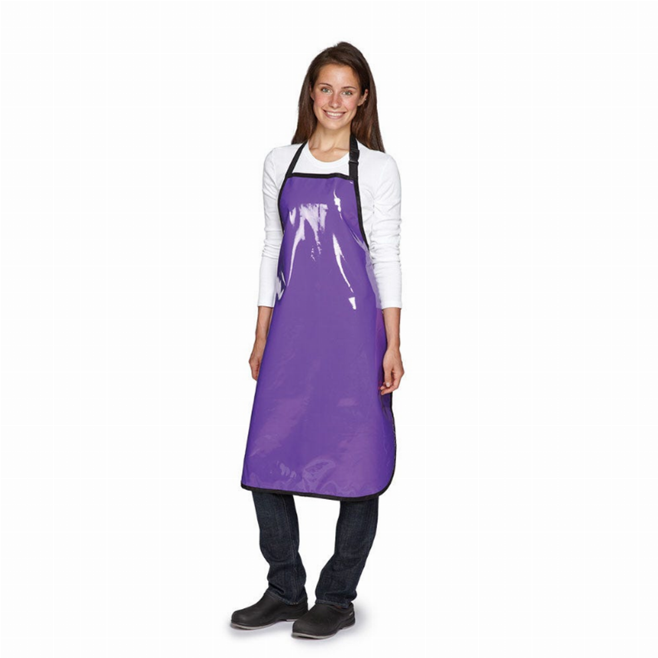 TP Waterproof Grooming Apron Pur Image 1