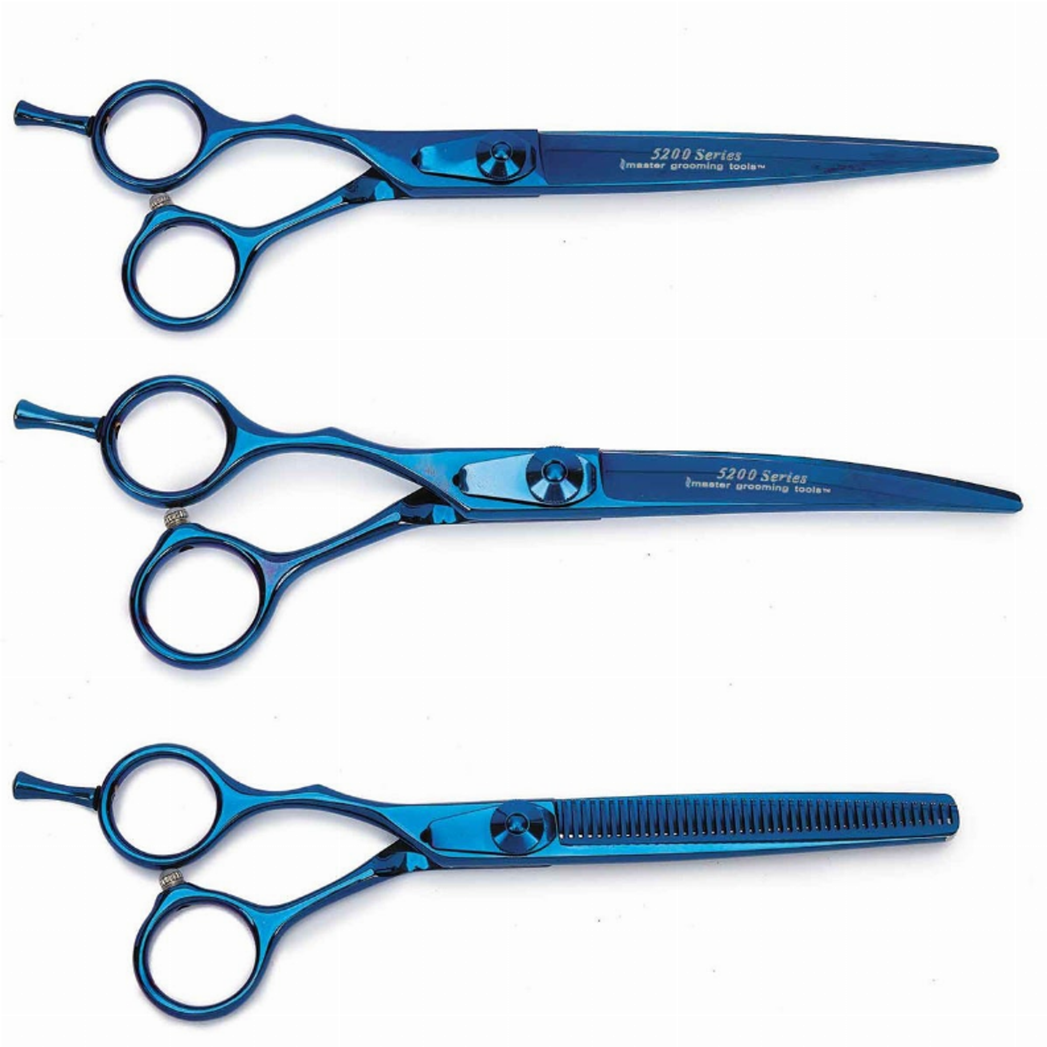 MGT 5200 Blu Ti Lefty 3Pc Shear Kit Image 1