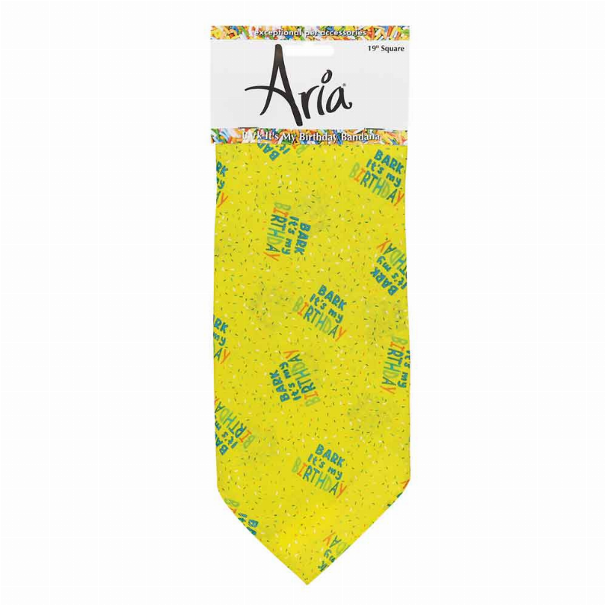 AR Bark It's My Birthday Bandana Image 1