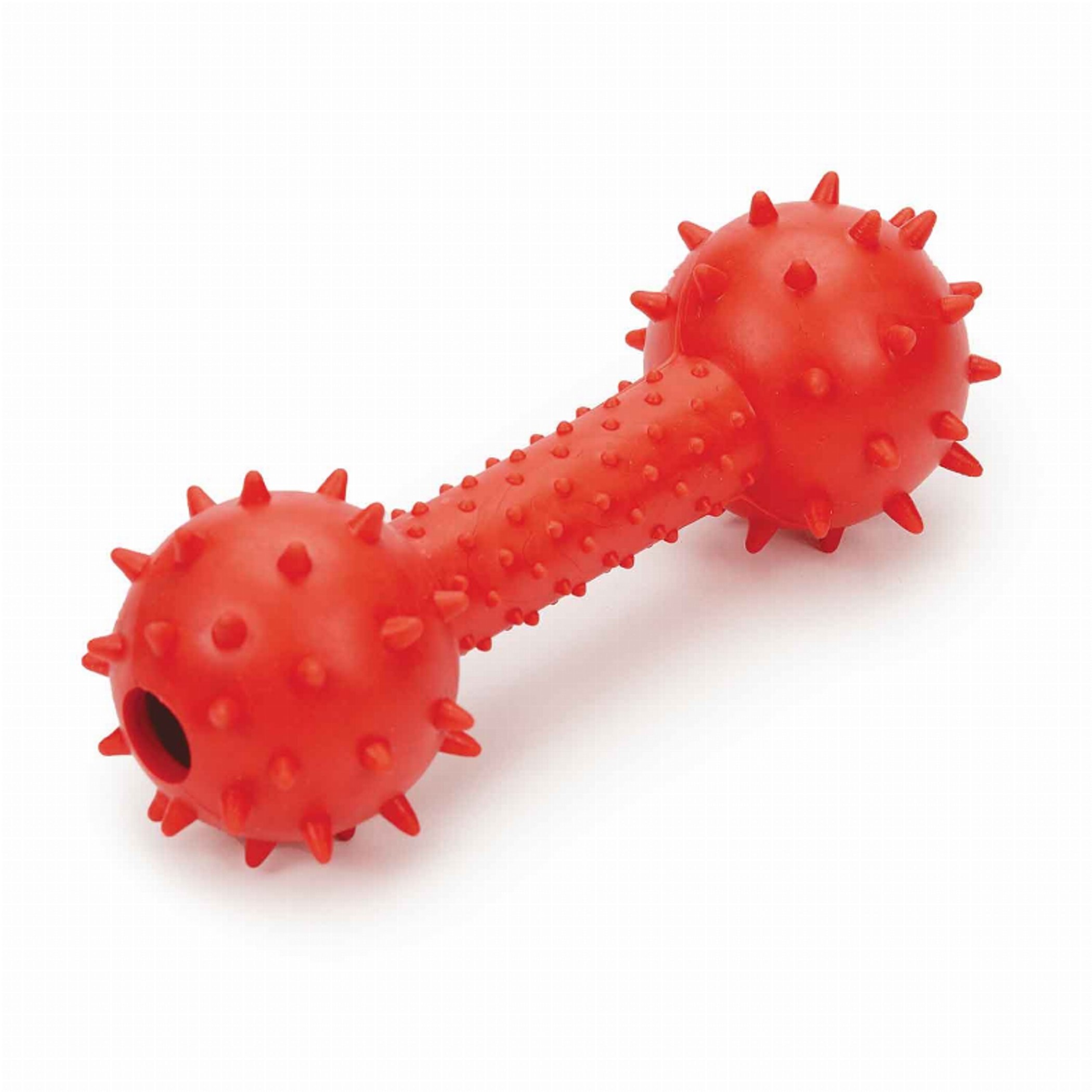 DG Spiked TPR Dumbbell with Bell Image 1