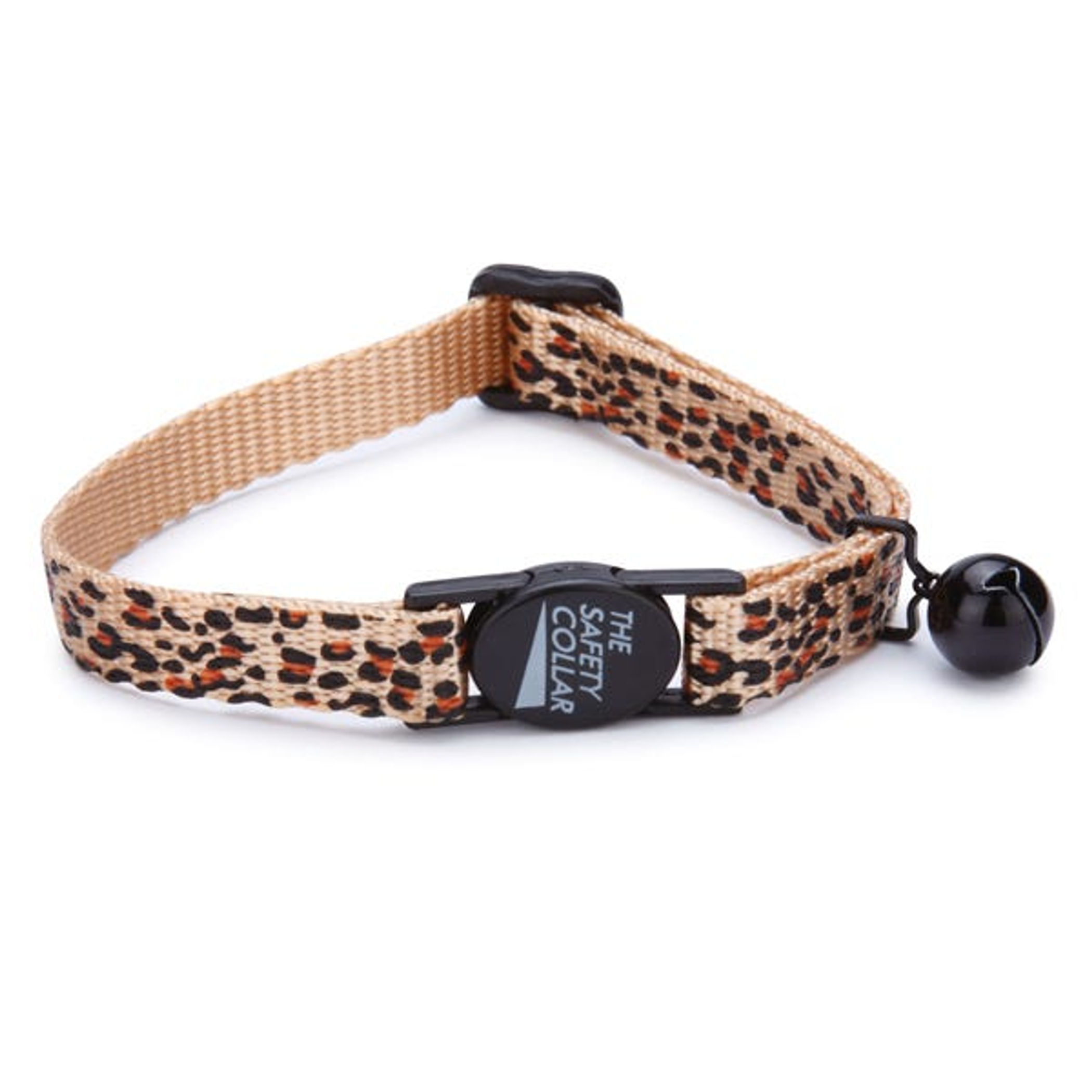 MT AnimalPrint Cat Collar 8-12In Chtah Image 1