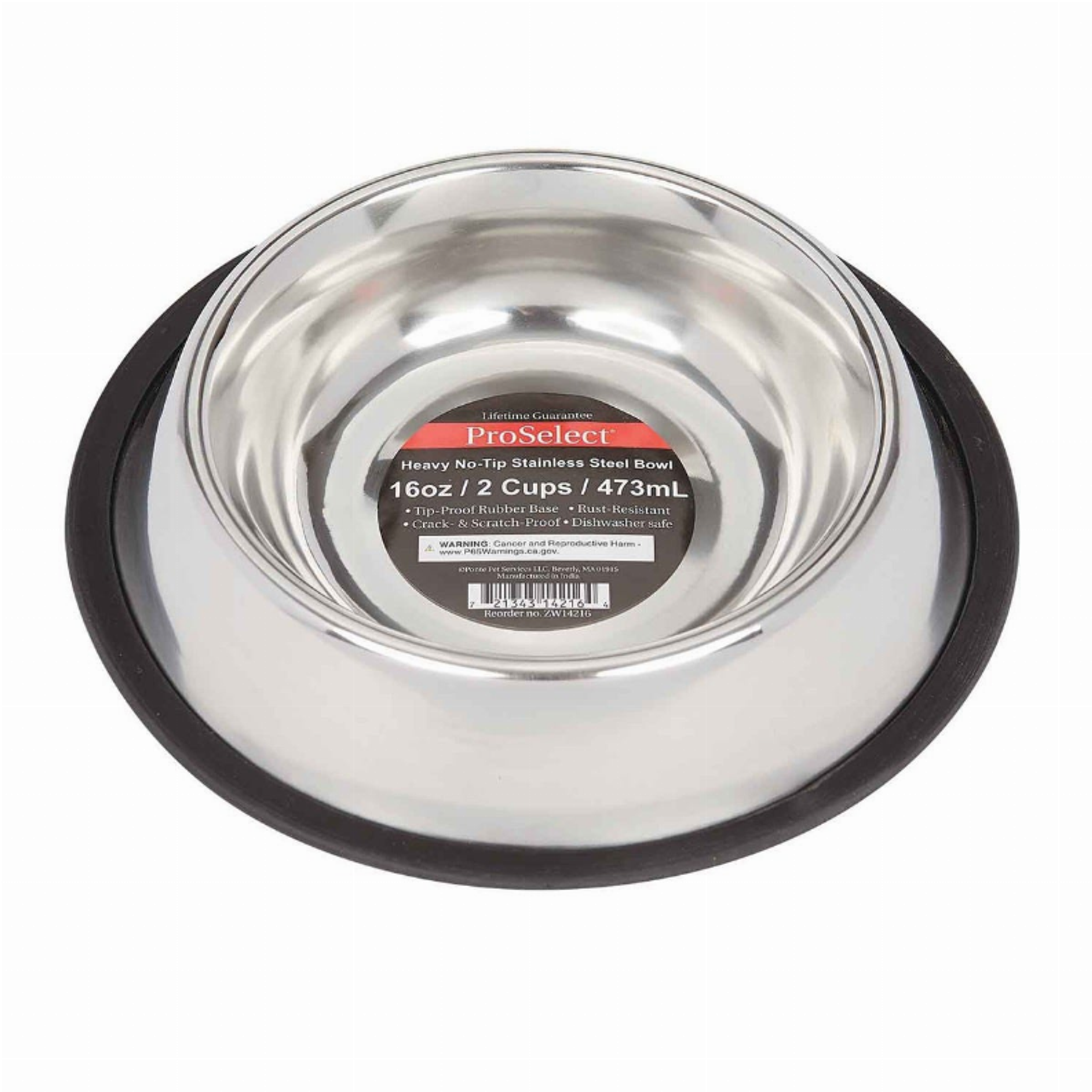PS XSuper Hvy NoTip Mirror Bowls 16oz Image 1