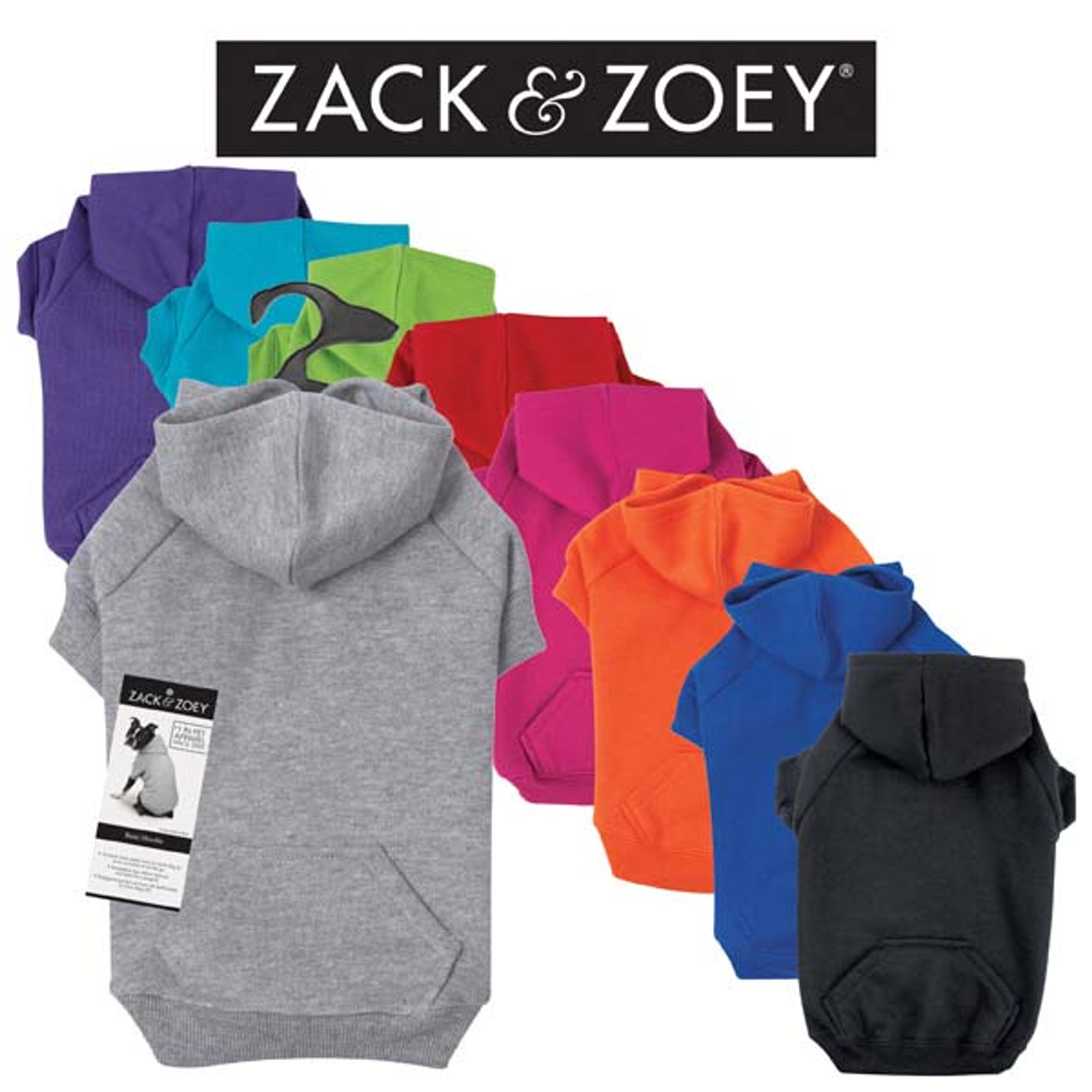Zack & Zoey Basic Hoodie Image 1