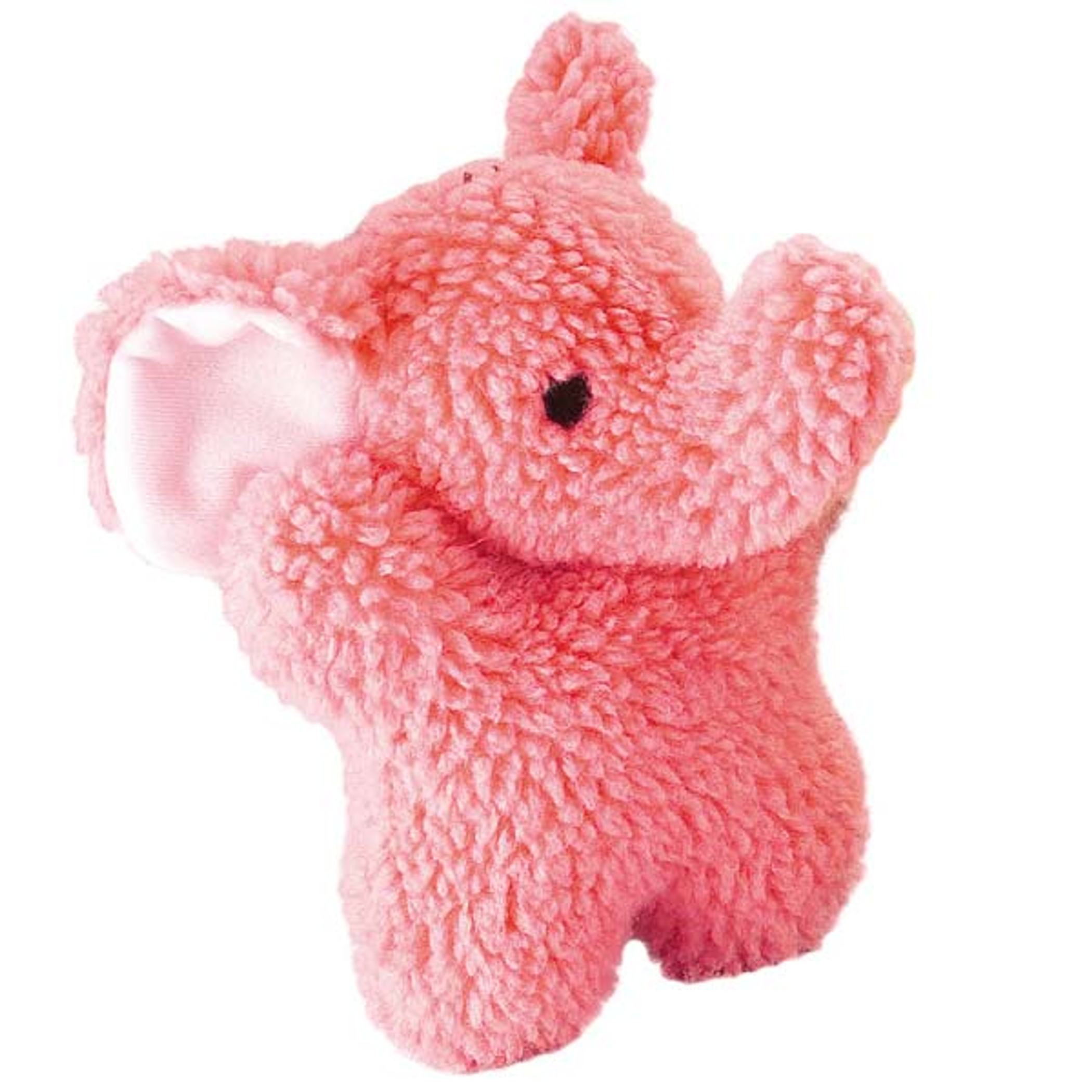 ZA Cuddly Berber Baby Elephant 8In Pnk Image 1