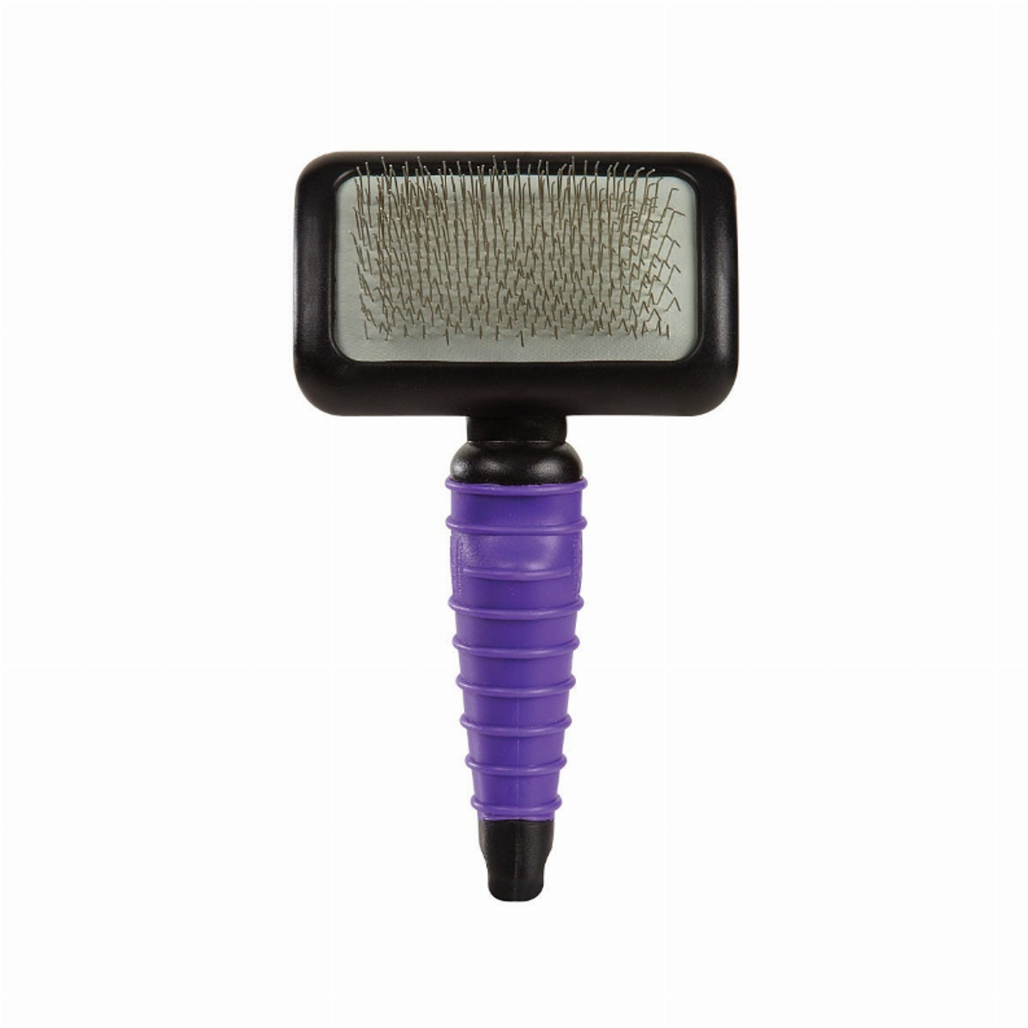 MG Ergonomic Slicker Brush M Pur Image 1