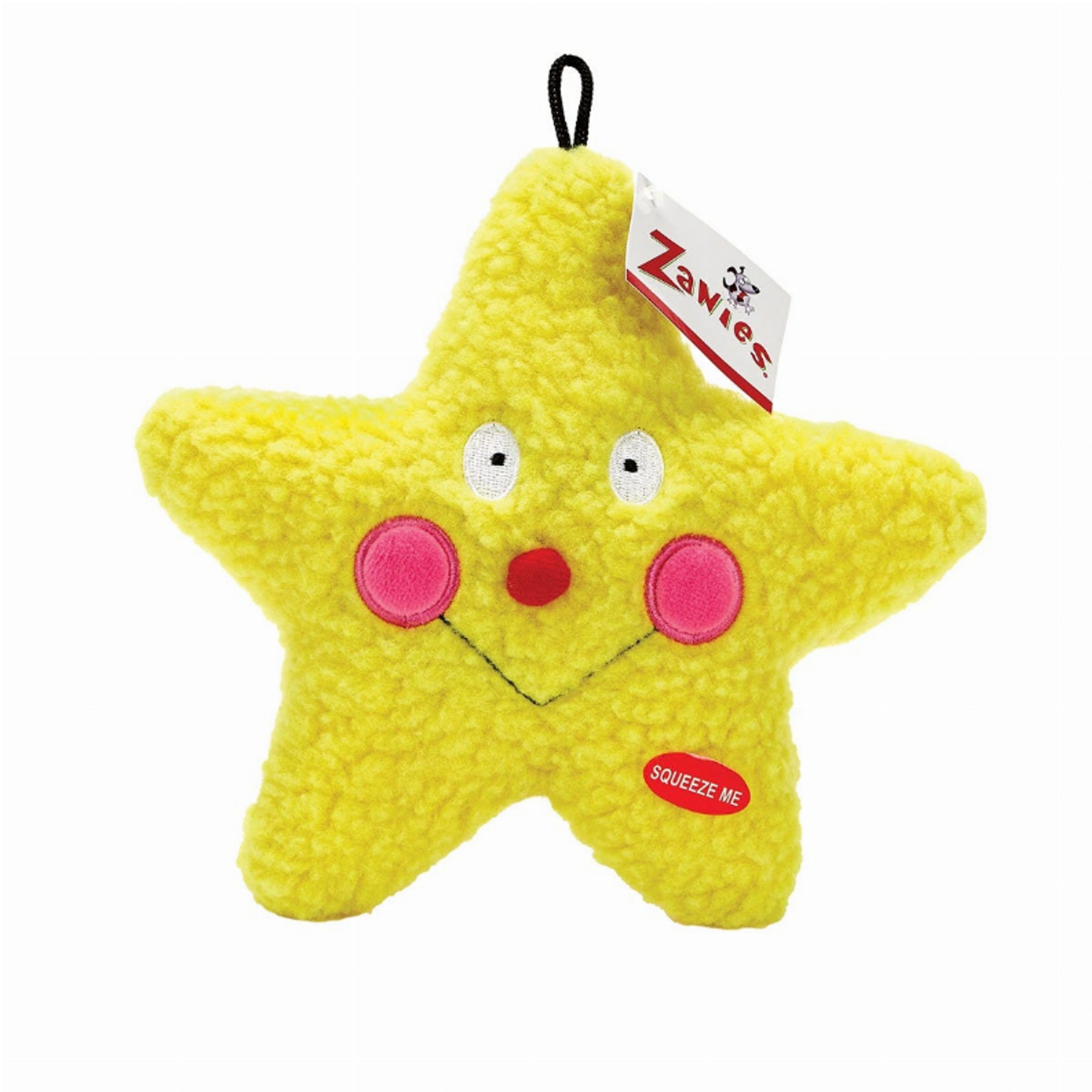 ZA Smiling Toy Star 7.5In Ylw Image 1
