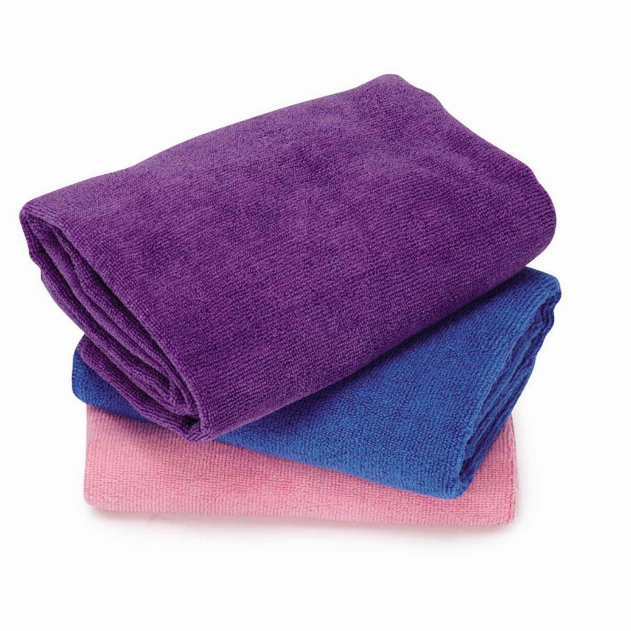 TP Microfiber Towels 36x24In 3Pk Asst Image 1