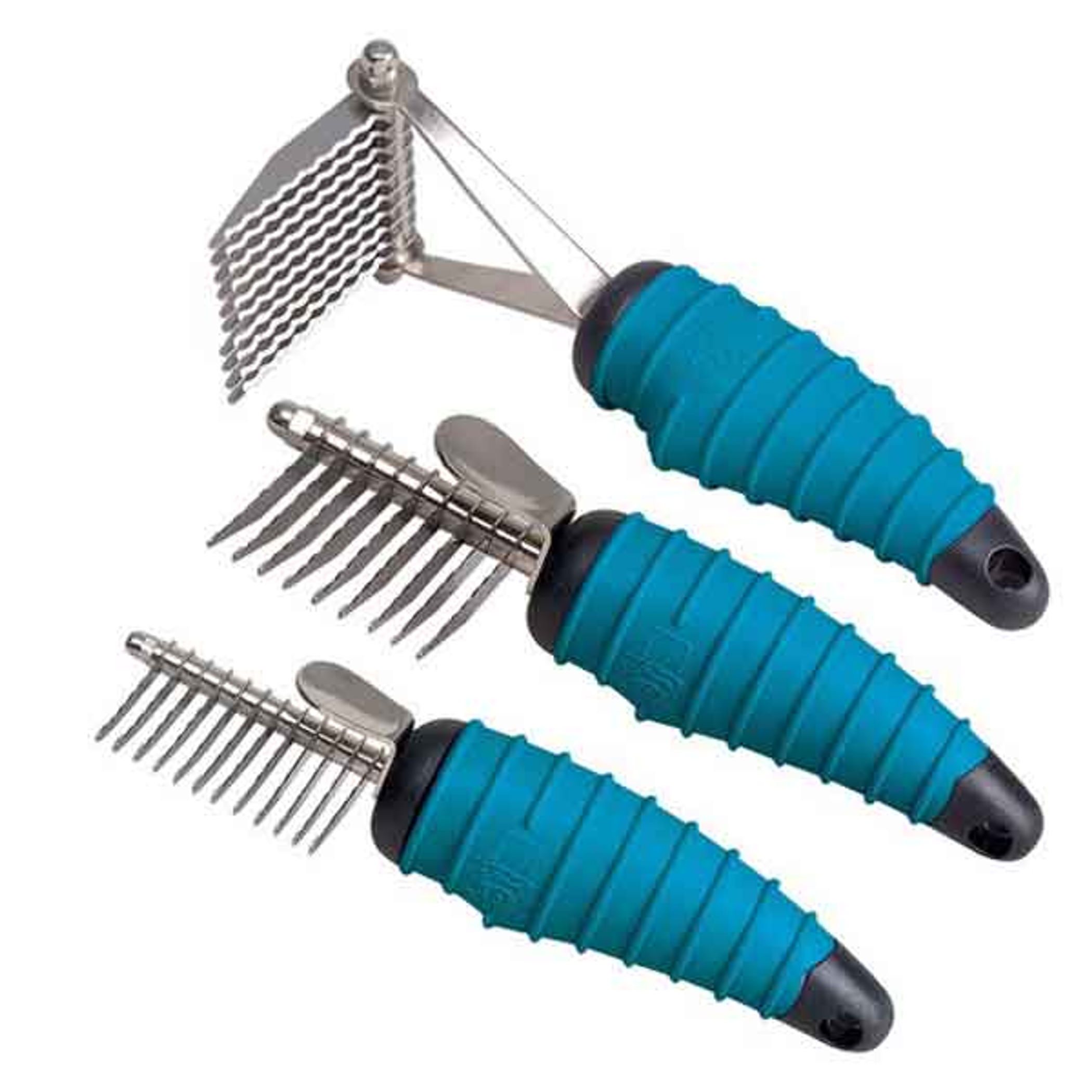 MGT Ergonomic Dematting Rakes 10 Blade Image 1