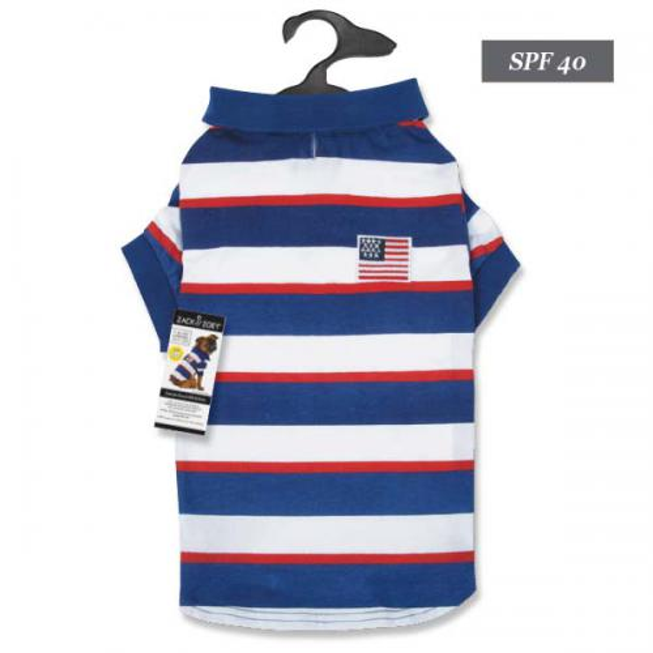 ZZ Patriotic Pooch SPF40 Polo Image 1